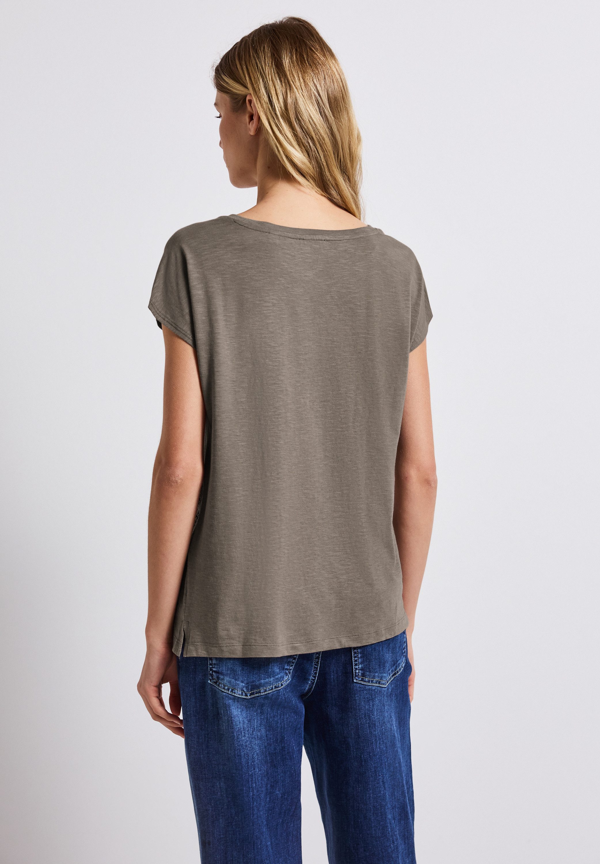 STREET ONE Shirttop met gehaakte details