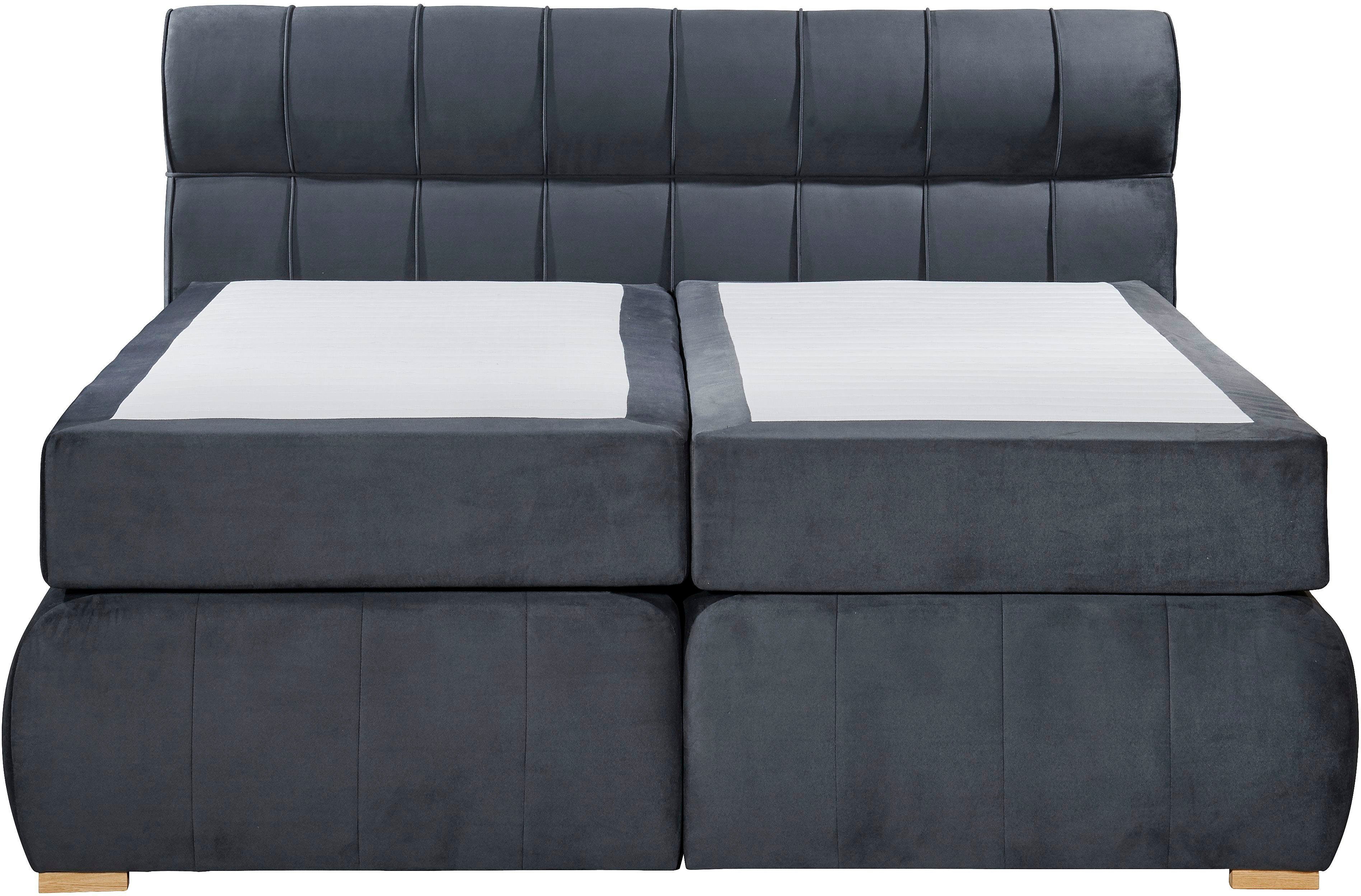 Places of Style Boxspring Felicia in h4, incl. matrastopper en bedbox