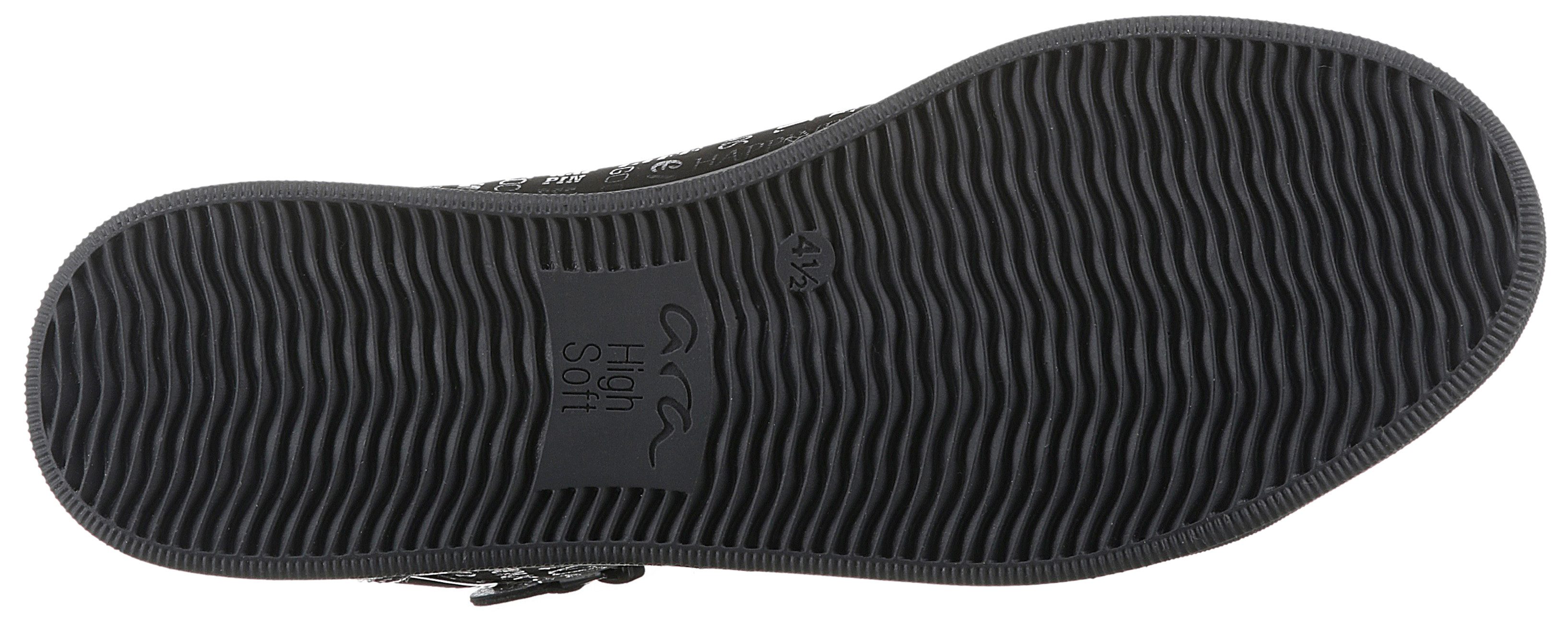 Ara Sneakers Rome vrijetijdsschoenen, high top sneakers, veterschoenen in schoenmaat g = breed