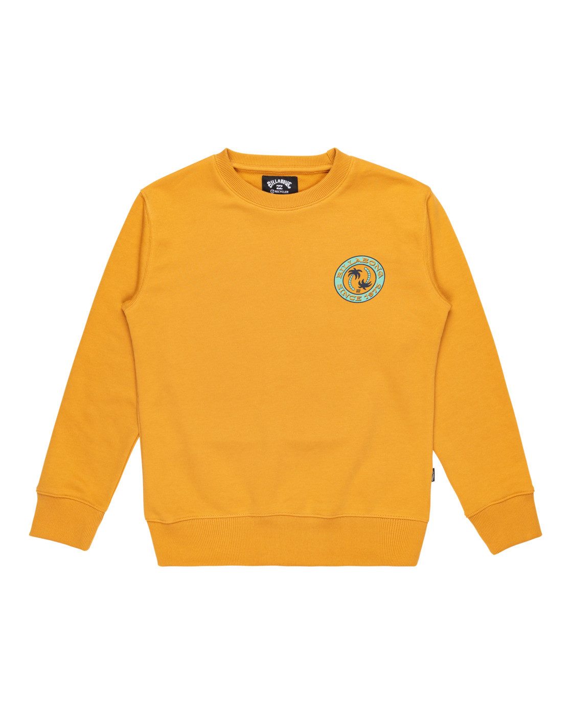 Billabong Sweatshirt Foundation jongens sweatshirts & -vesten maat XL geel