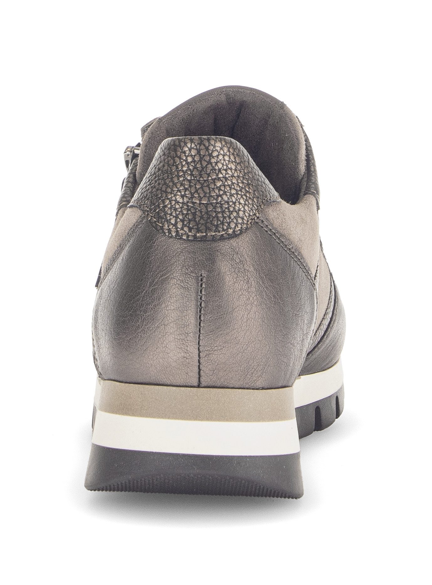 Gabor Sneakers met sleehak Turijn , vrijetijdsschoen, halfschoen, veterschoen met comfortbreedte h (=zeer breed)