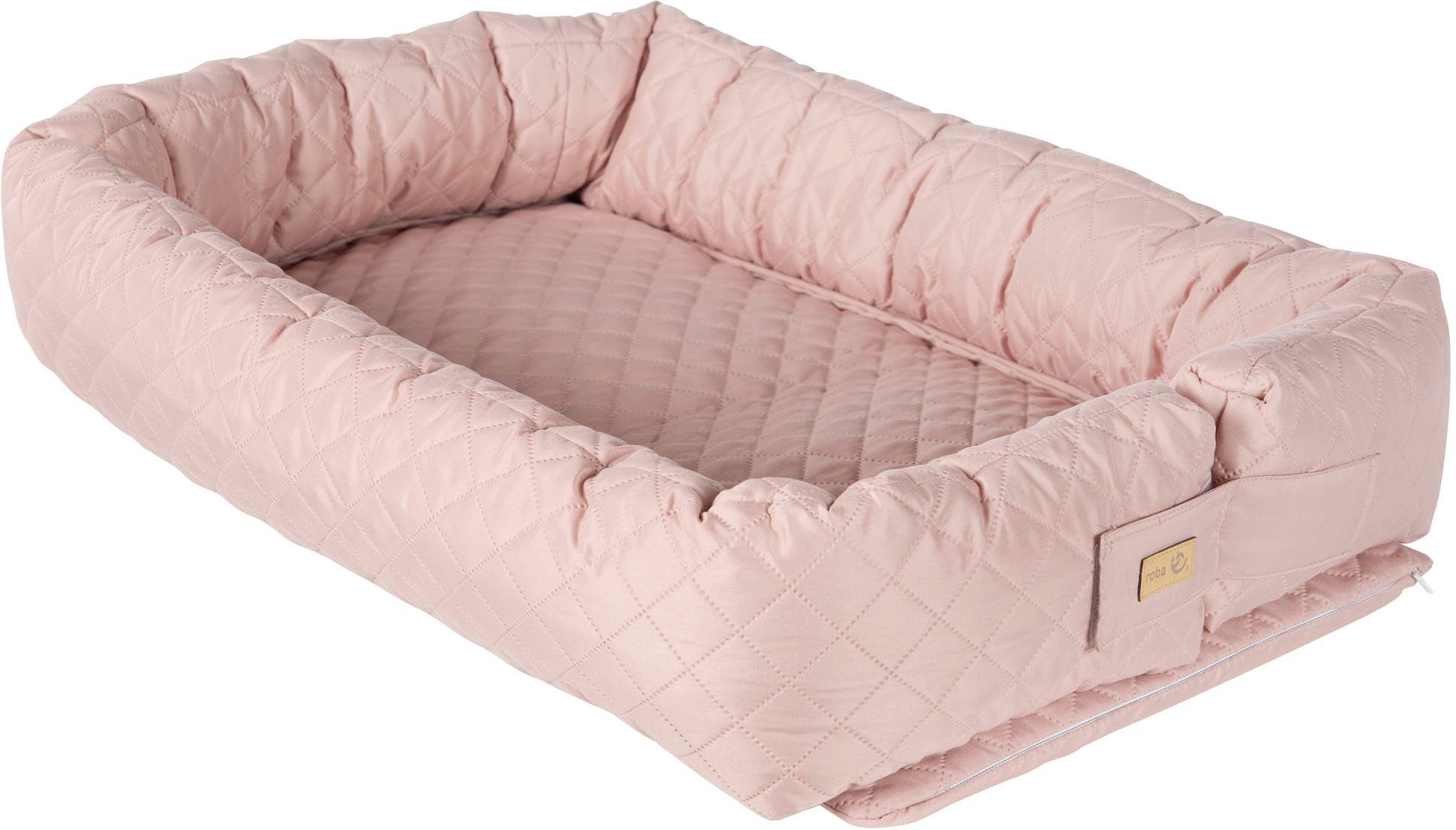 Roba® Wiegje Babylounge, Style, rose-mauve 3in1