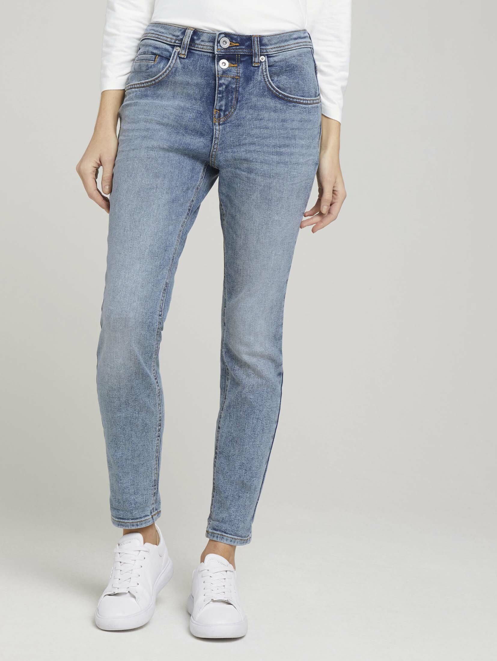 tom tailor skinny fit jeans new boyfriend jeans blauw
