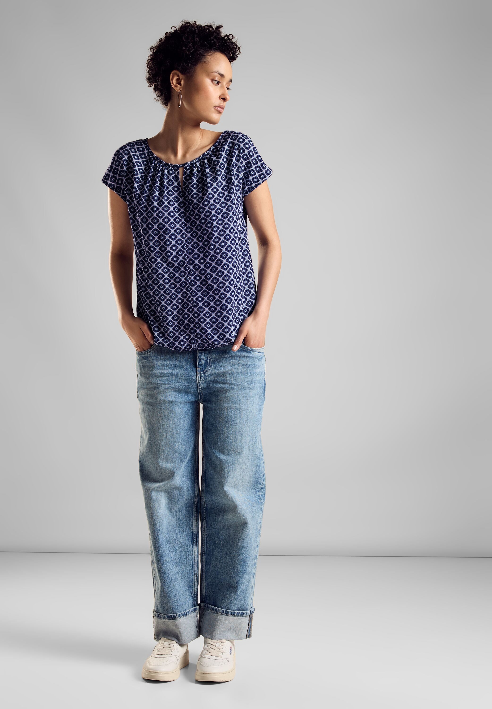 STREET ONE Shirttop met print all-over