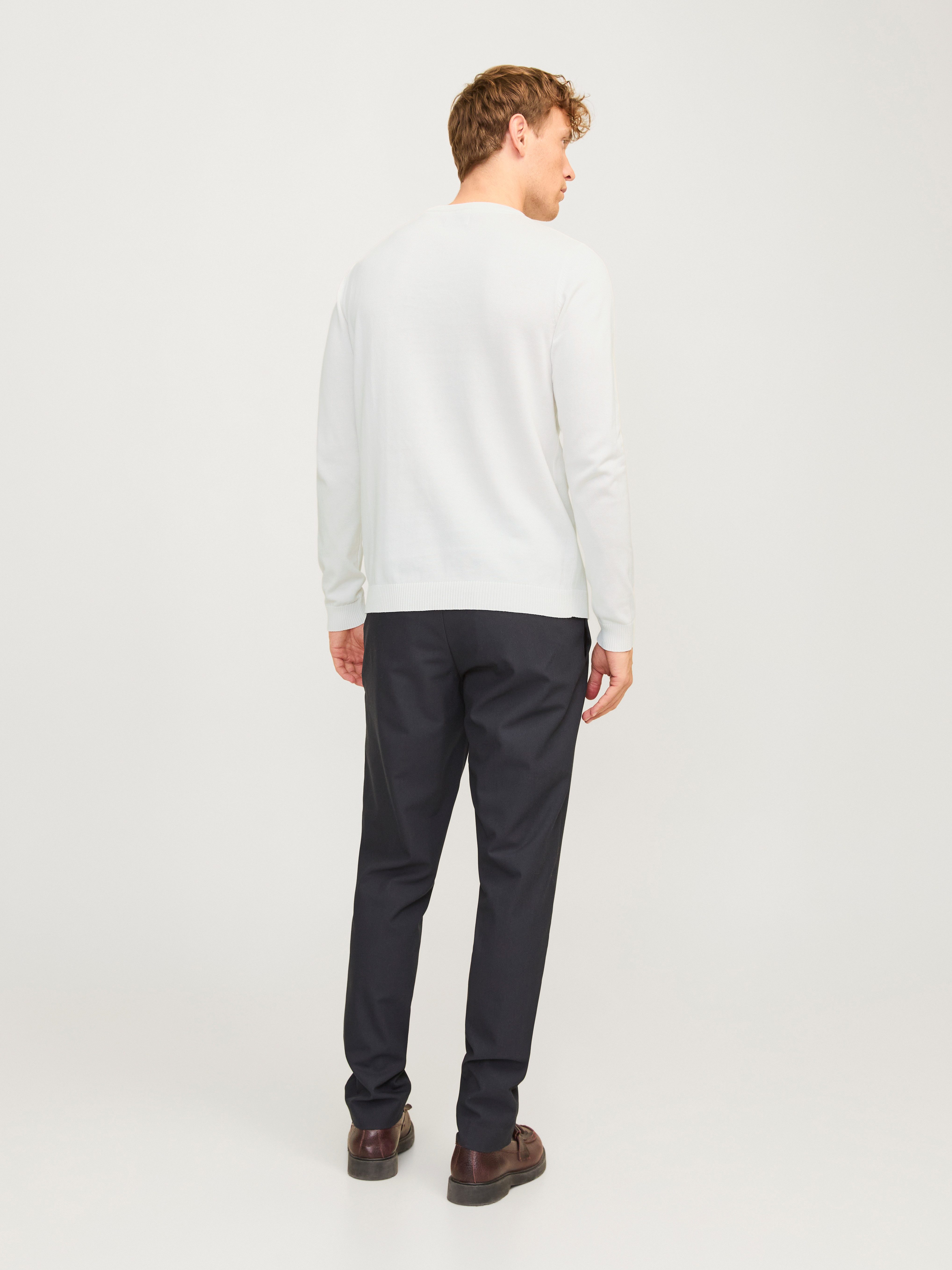 Jack & Jones Trui met ronde hals JJEBASIC KNIT CREW NECK NOOS