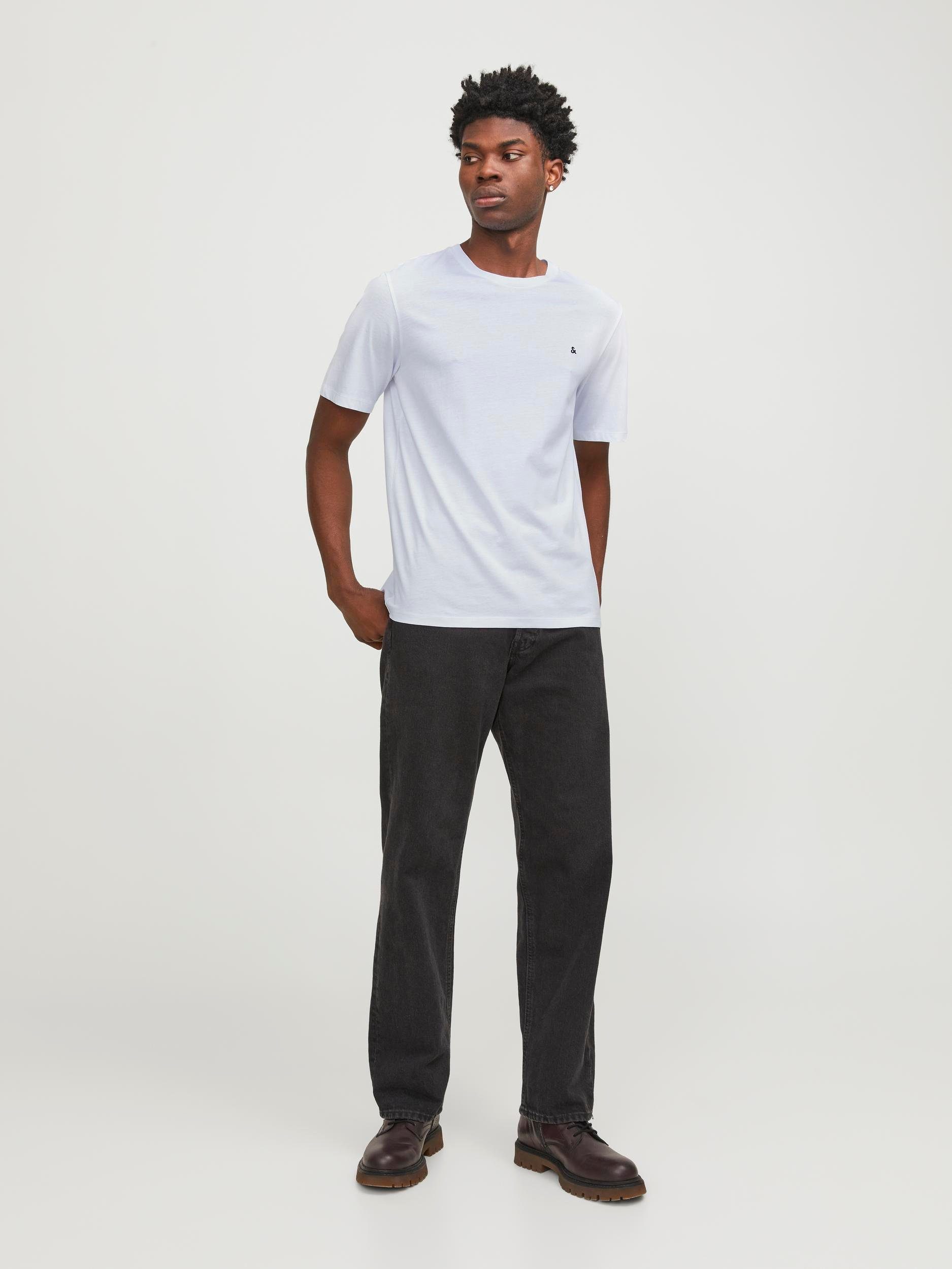 Jack & Jones Shirt met ronde hals JJEPAULOS TEE SS CREW NECK NOOS