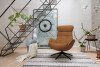 FLEXLUX Relaxfauteuil Relaxchairs Elegant Eersteklas comfort, rug- en hoofdsteunverstelling, draaibaar, zwarte voet