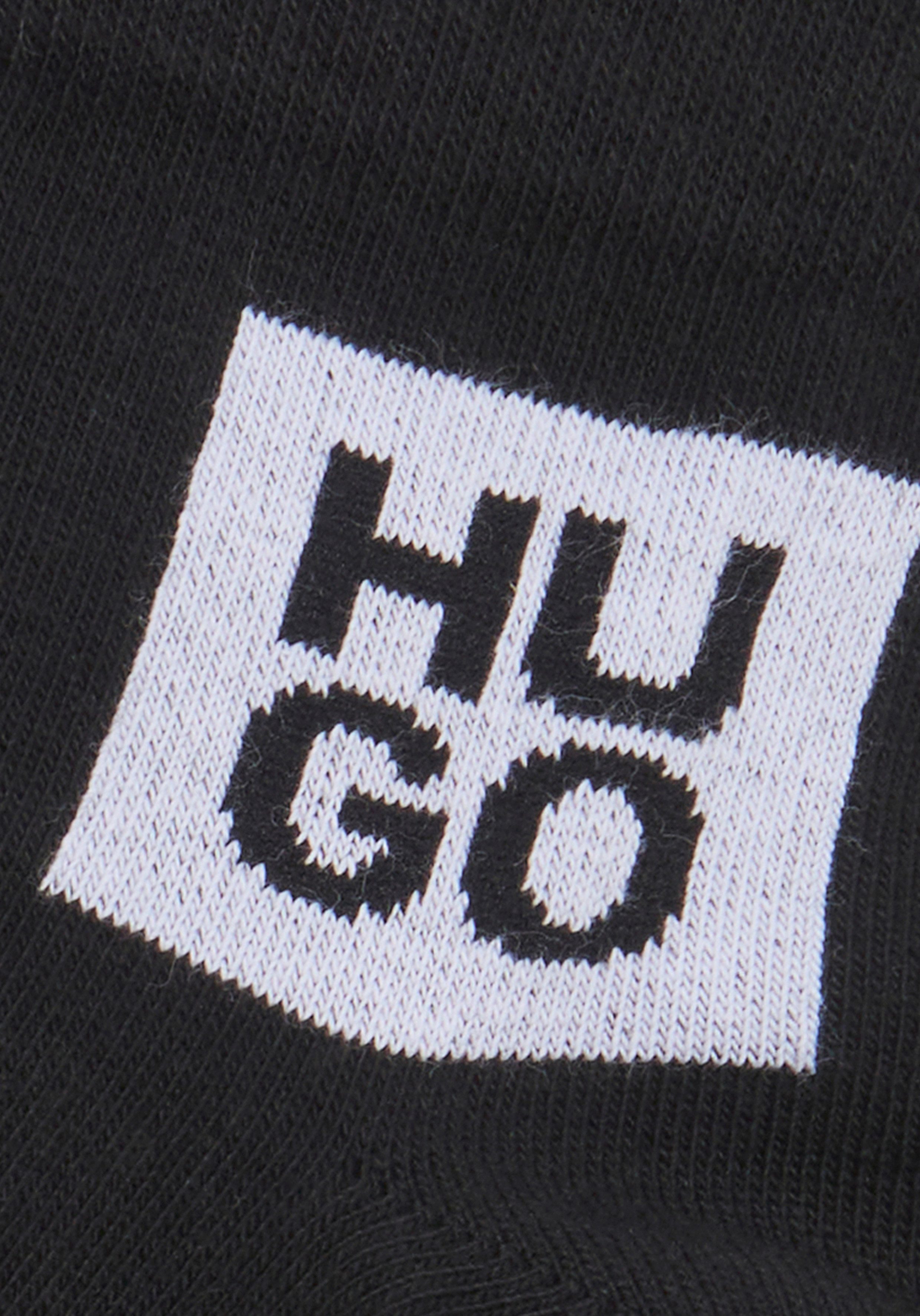 HUGO underwear Vrijetijdssokken 2P SH STACKED CC W (Set van 2)