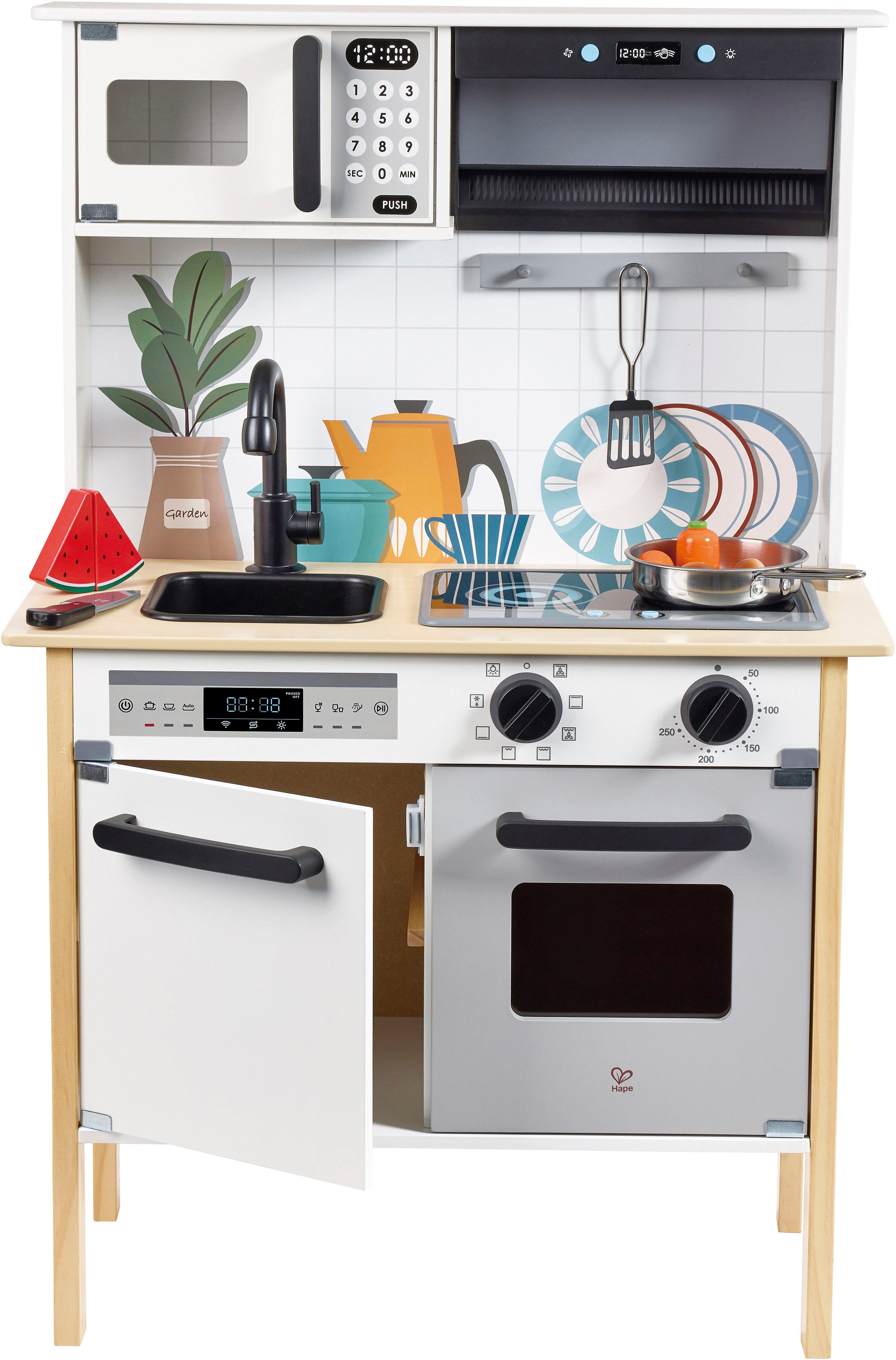 Hape Speelkeuken Moderne smart-home-keuken met licht- & geluidseffect