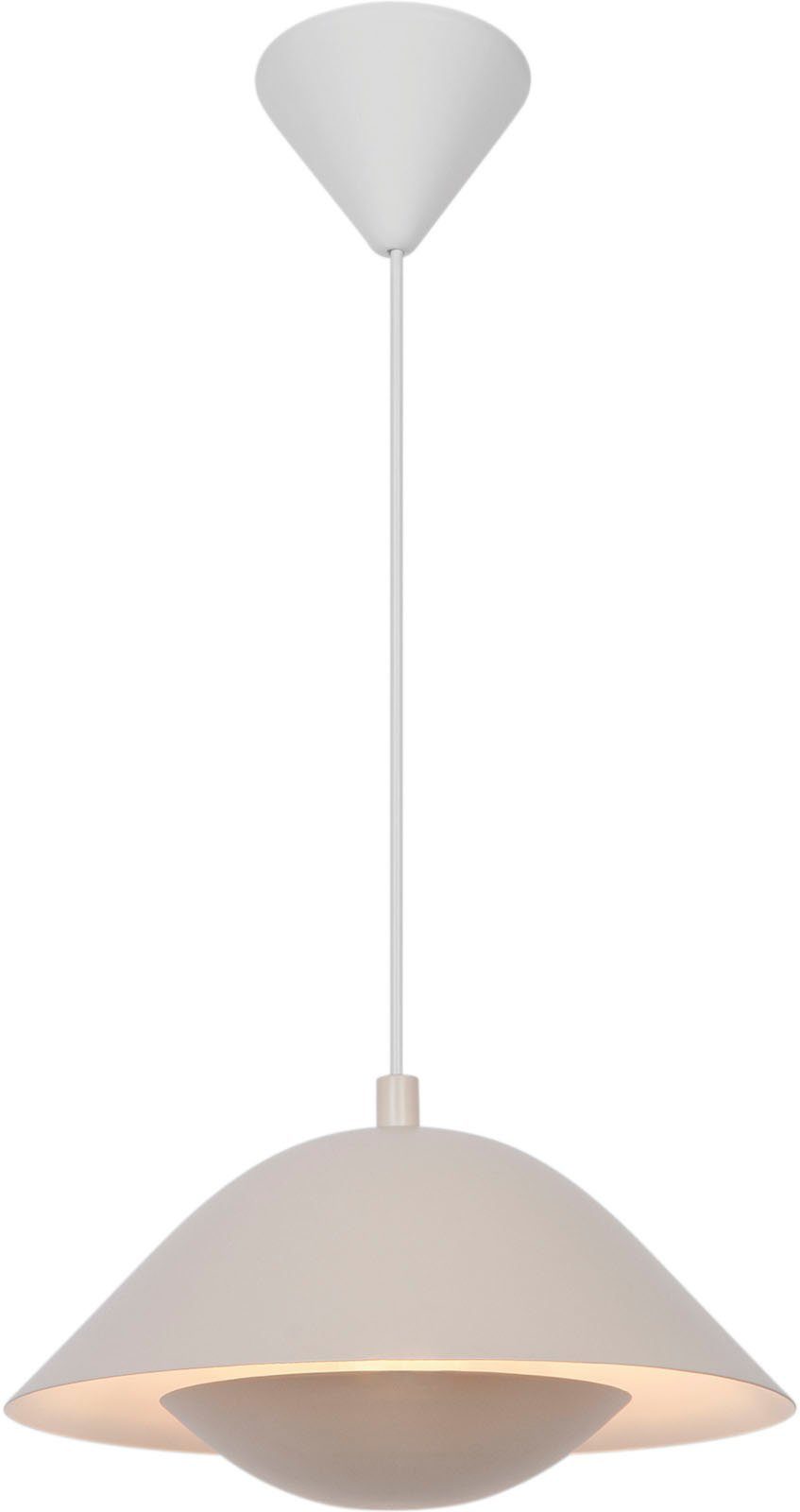 Nordlux Hanglamp Freya Organisch gevormde pendel in Scandinavisch ontwerp (1 stuk)