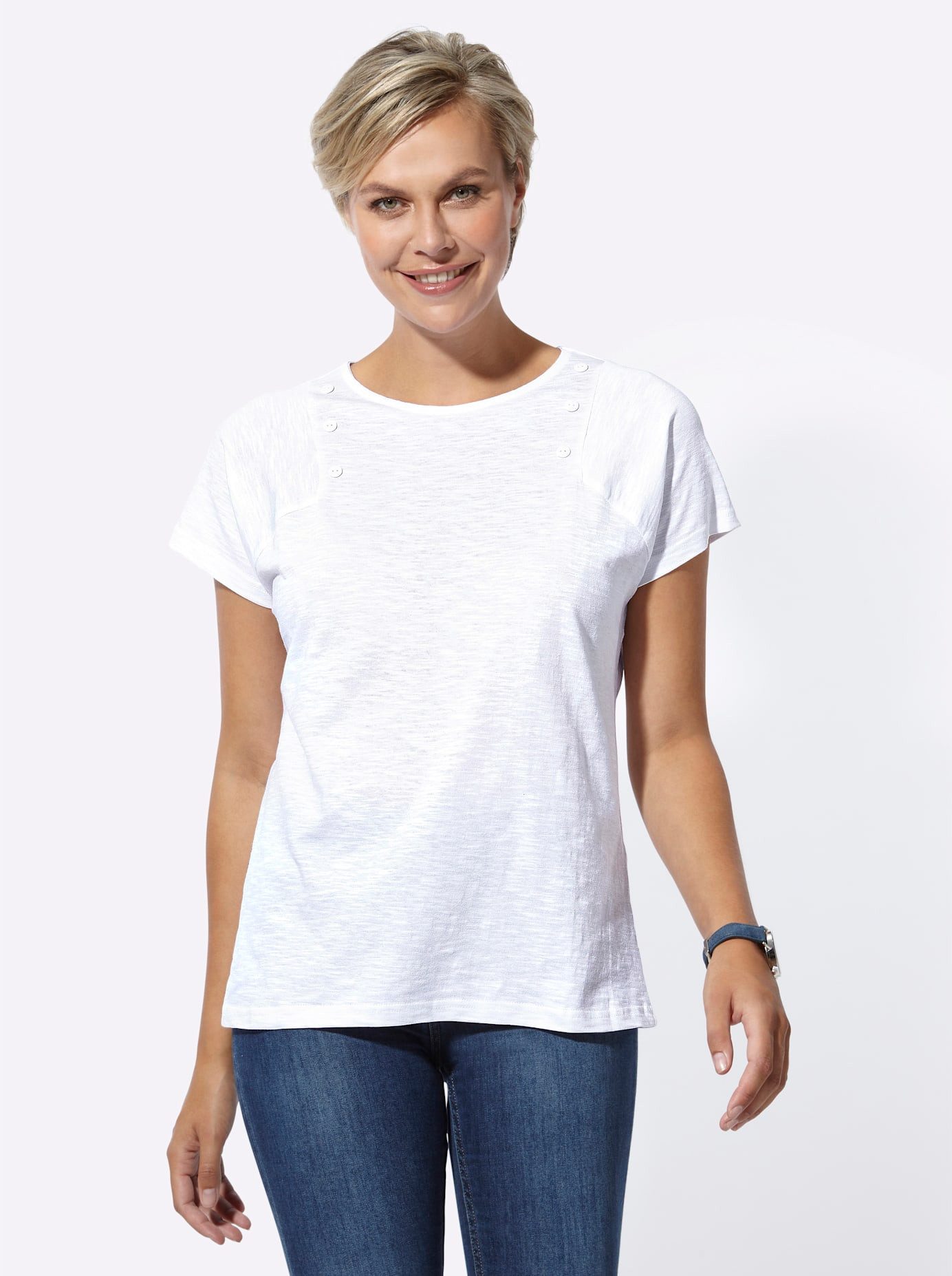 Classic Basics Shirt met korte mouwen Shirt (1-delig)