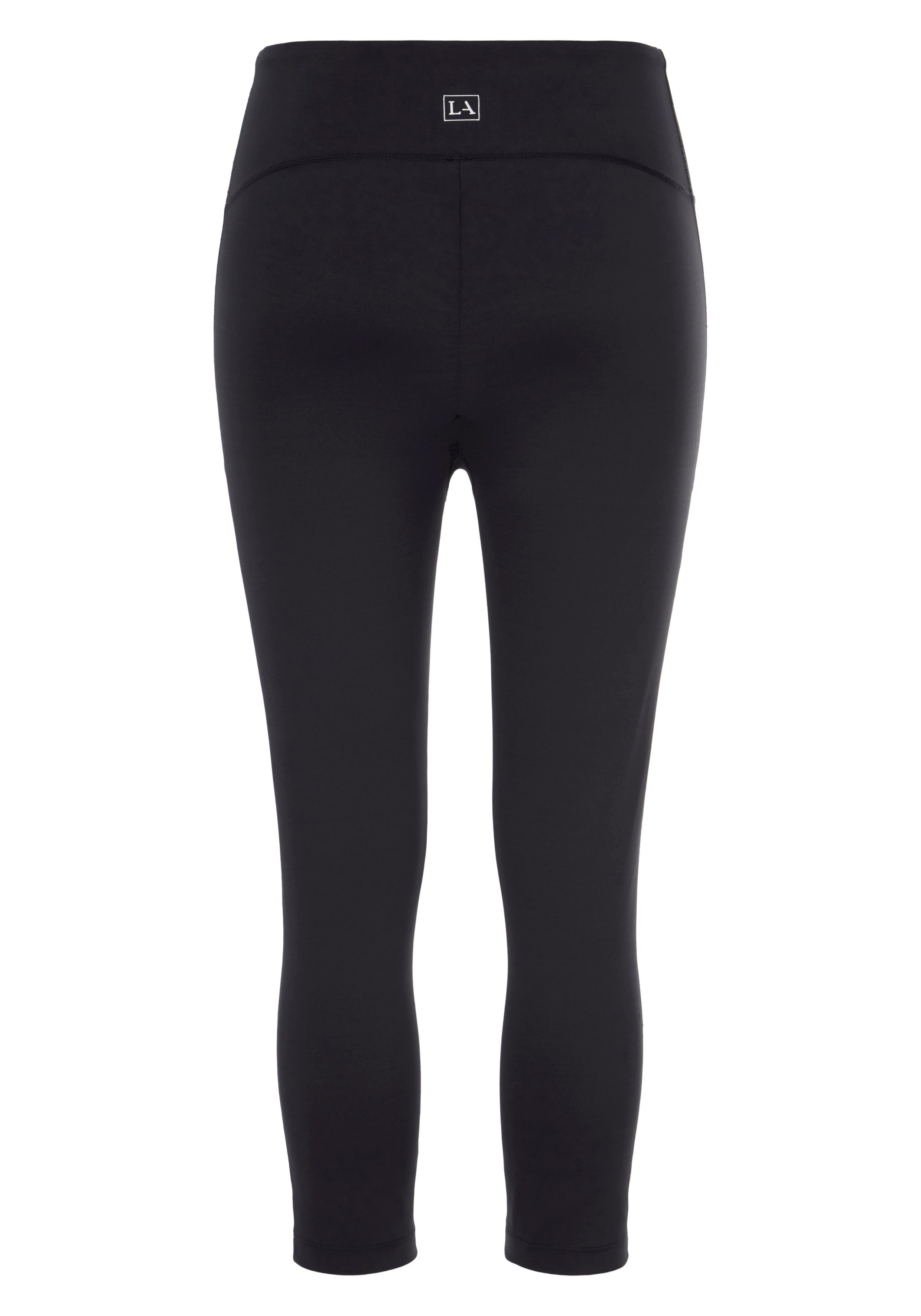 active by Lascana Caprilegging met kleine rimpeling, loungewear