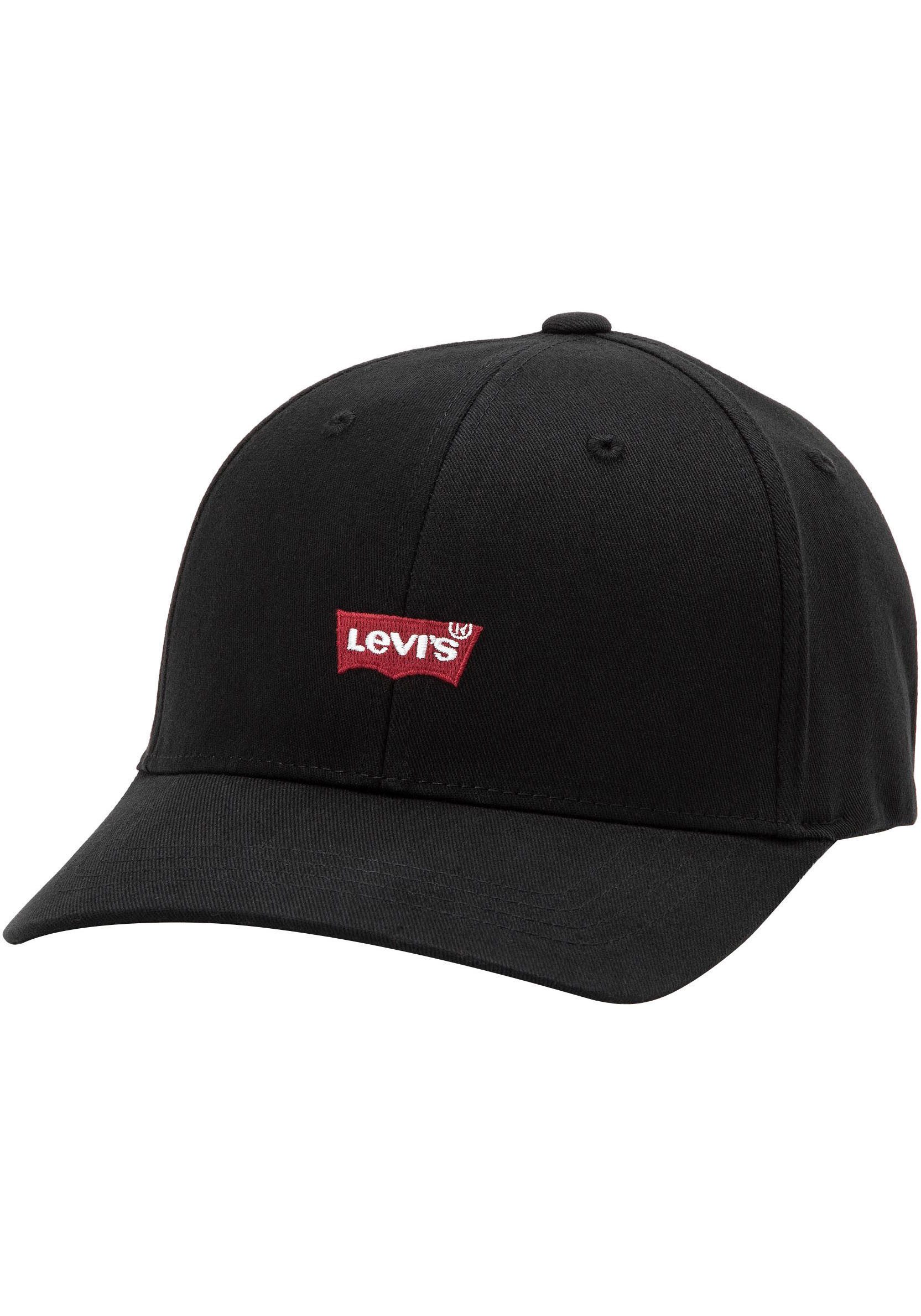 Levi's Baseballcap Housemark Flexfit unisex caps maat - (58) zwart