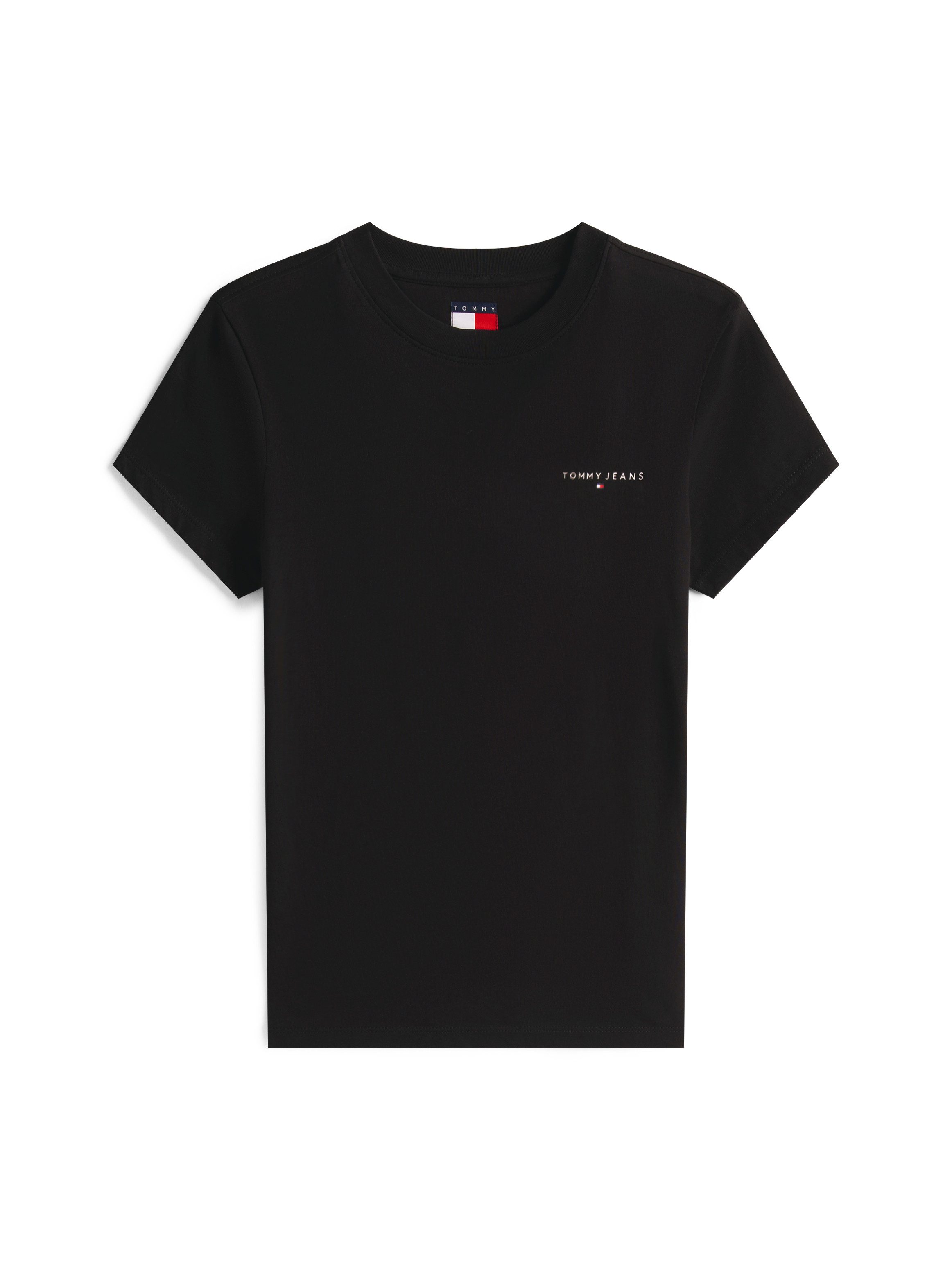 TOMMY JEANS Shirt met korte mouwen TJW SLIM LINEAR SS TEE EXT