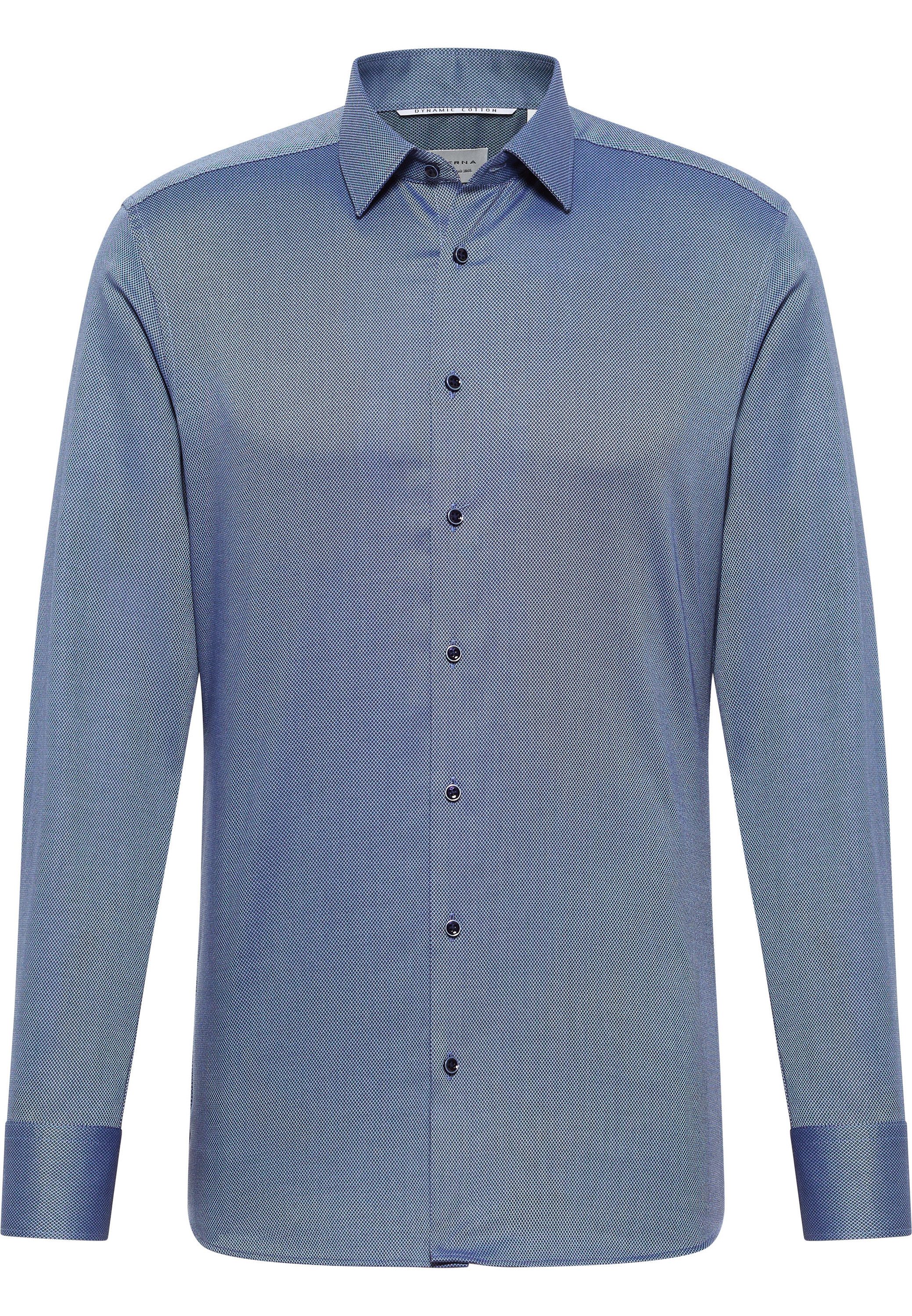Eterna Overhemd met lange mouwen Slim fit NON IRON (strijkvrij)
