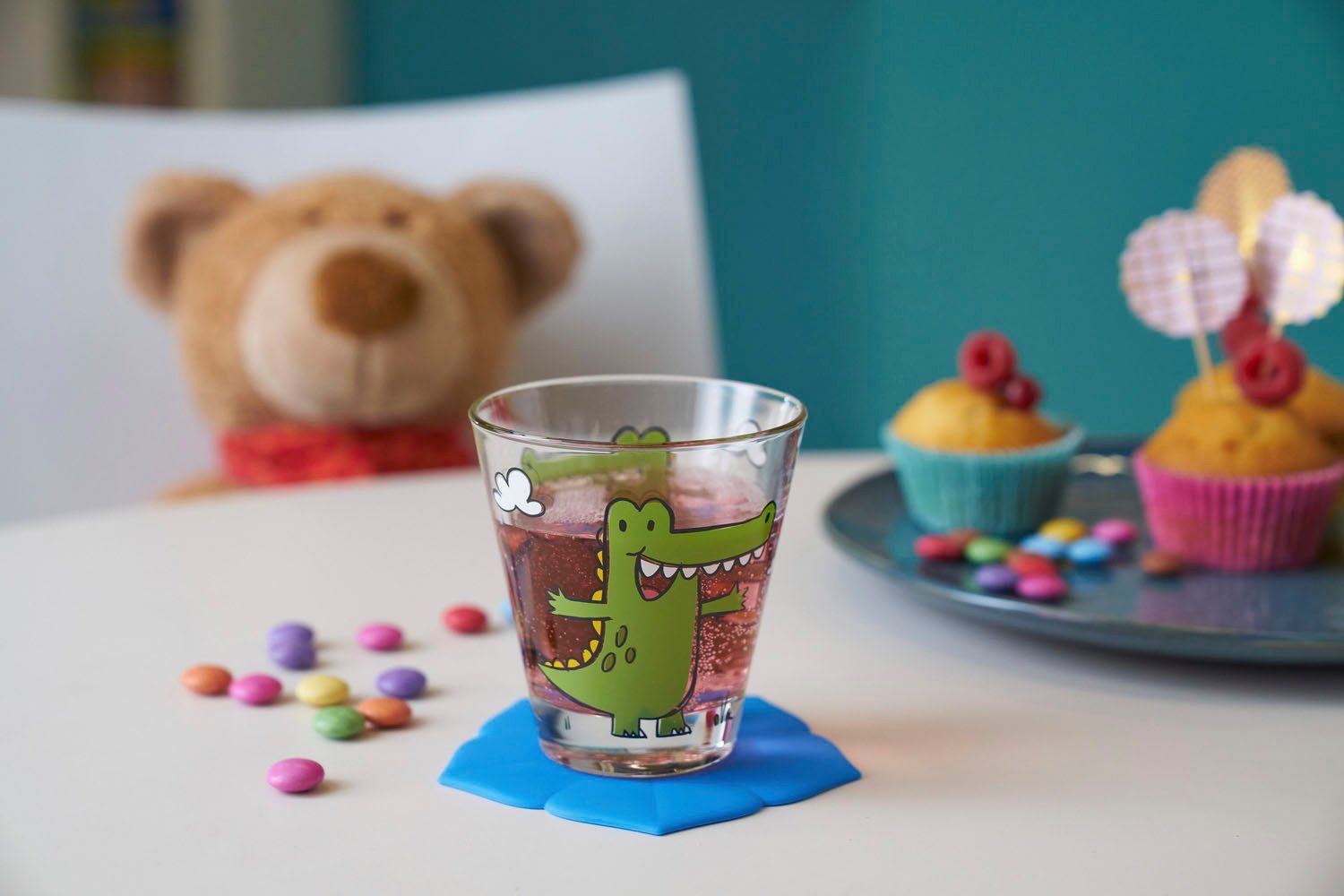 LEONARDO Kinderbeker BAMBINI krokodil (set, 6-delig)