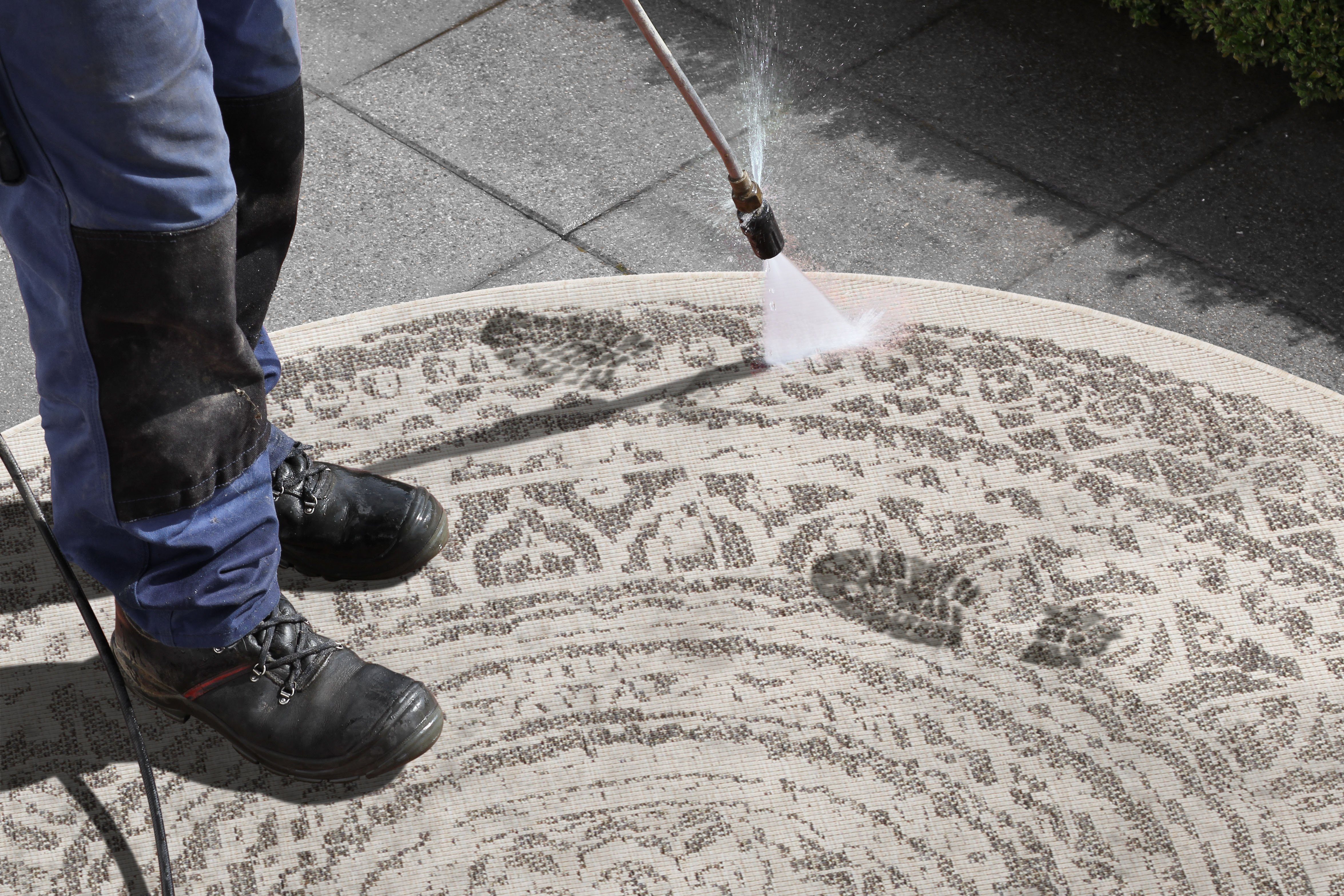 freundin Home Collection Vloerkleed Rosica Geschikt voor binnen en buiten, weerbestendig, balkon, tuin, woonkamer, waterbestendig