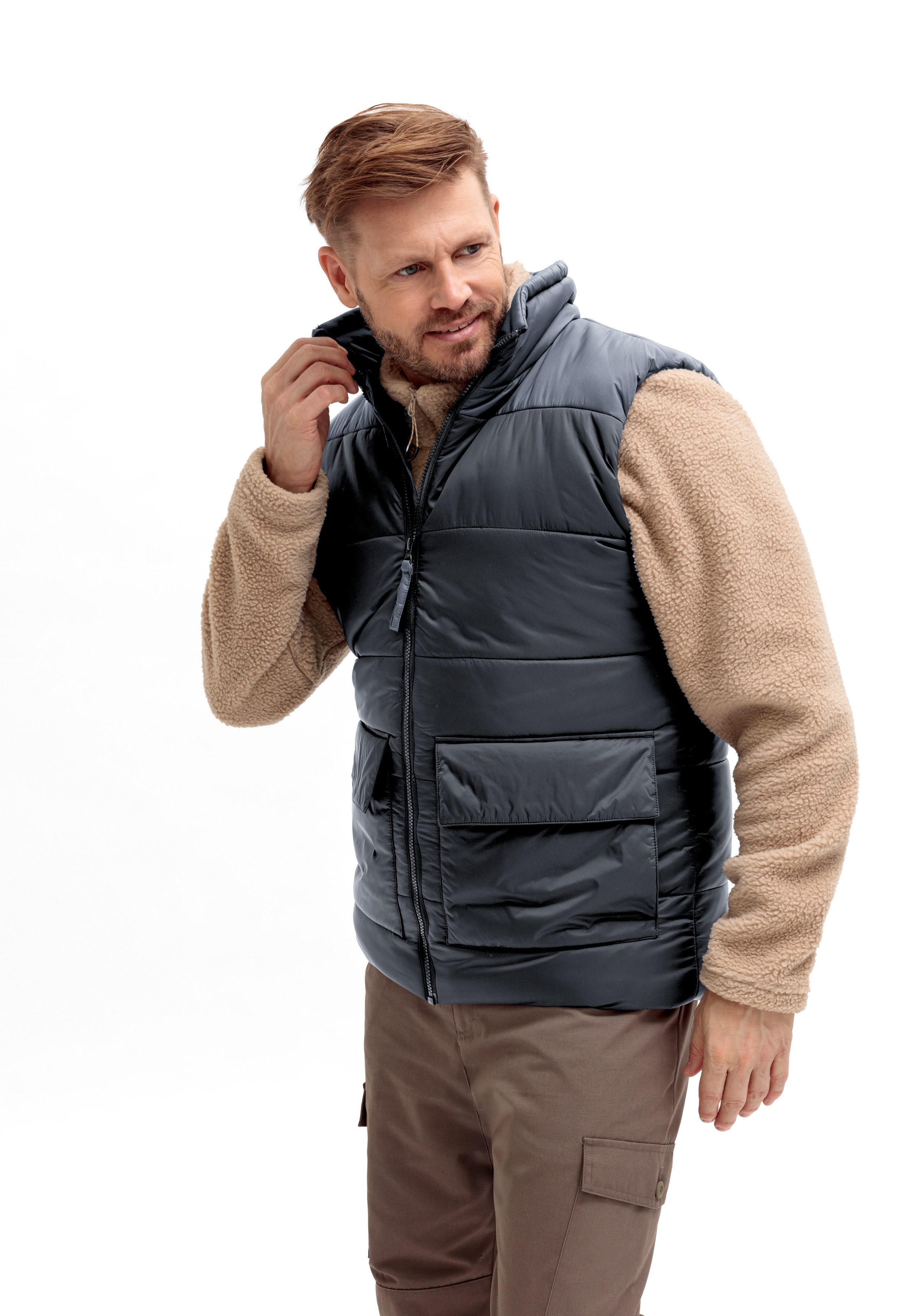 Maier Sports Functionele bodywarmer Heatcore Vest M warm heren vest windafstotend u. ademend