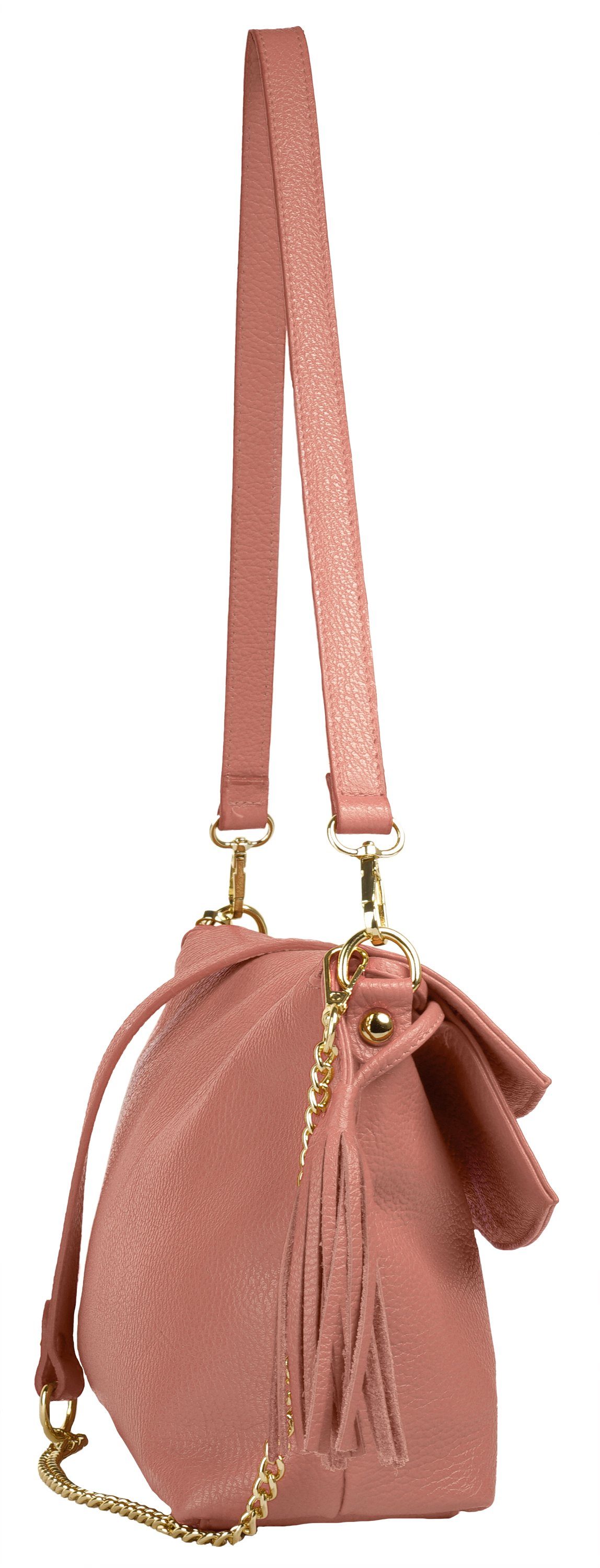 Samantha Look Schoudertas echt leer, made in italy
