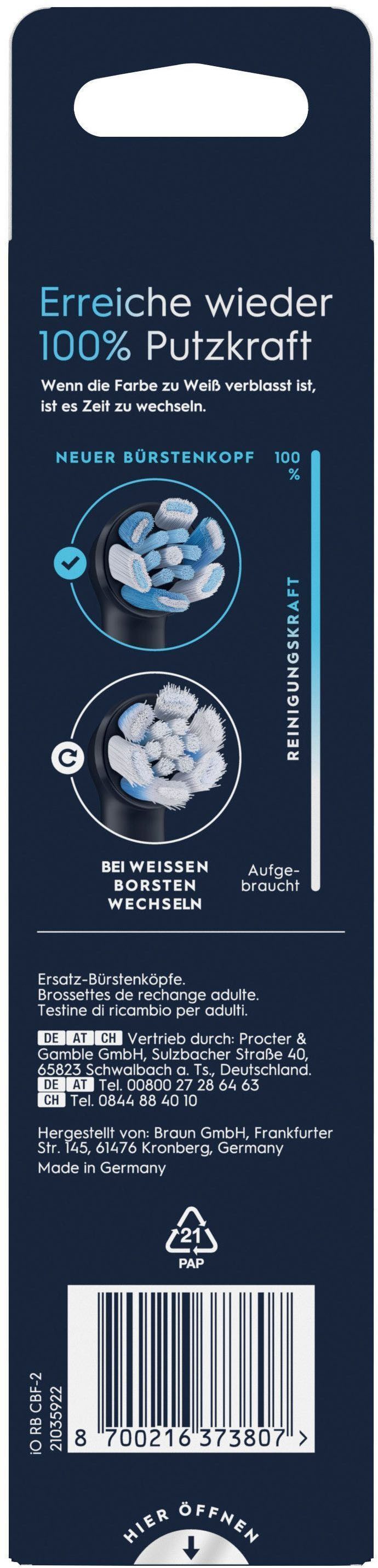 Oral B Opzetborstels Oral-B iO Ultieme Reiniging