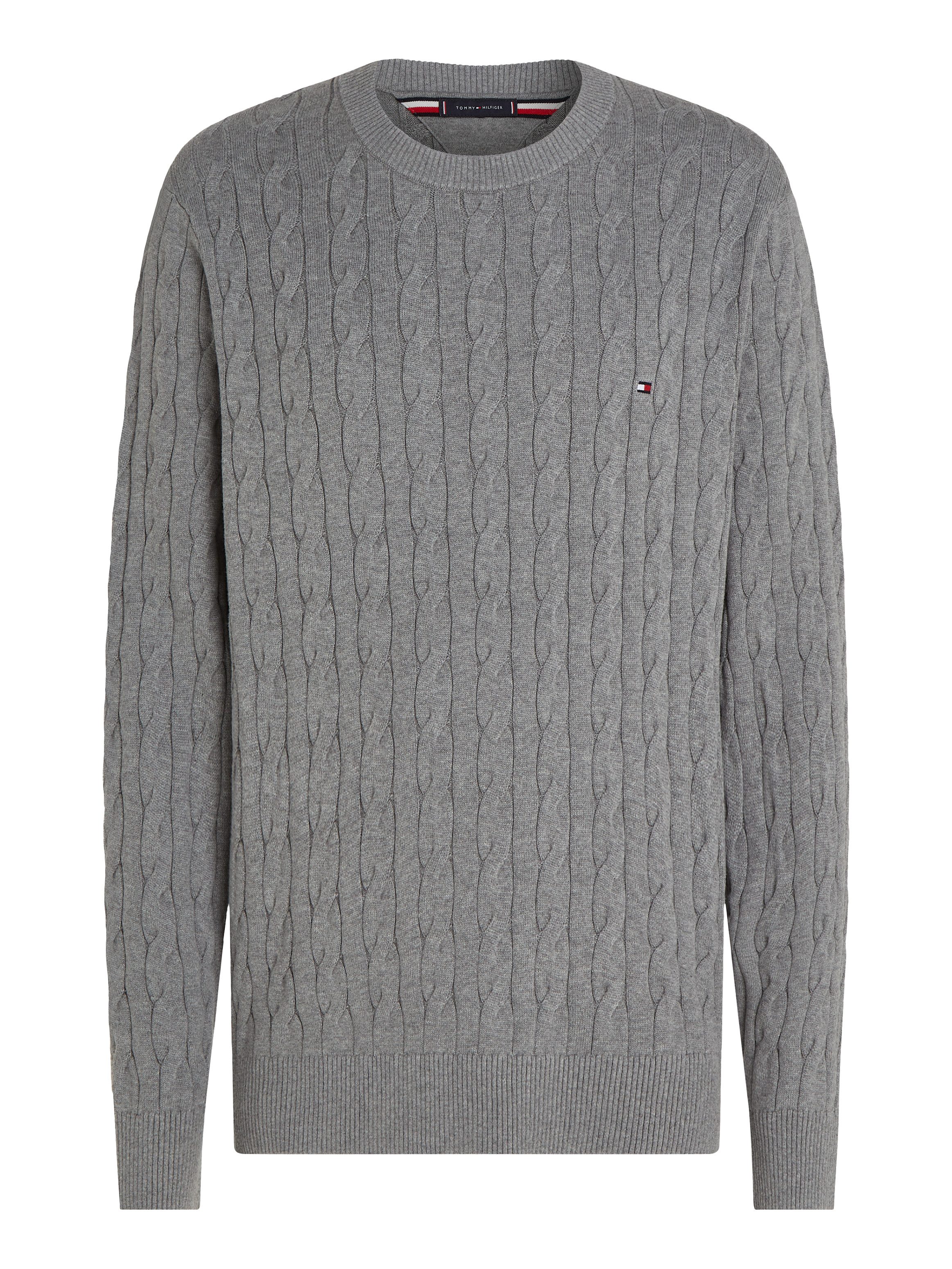 Tommy Hilfiger Gebreide trui CLASSIC CABLE CREW NECK