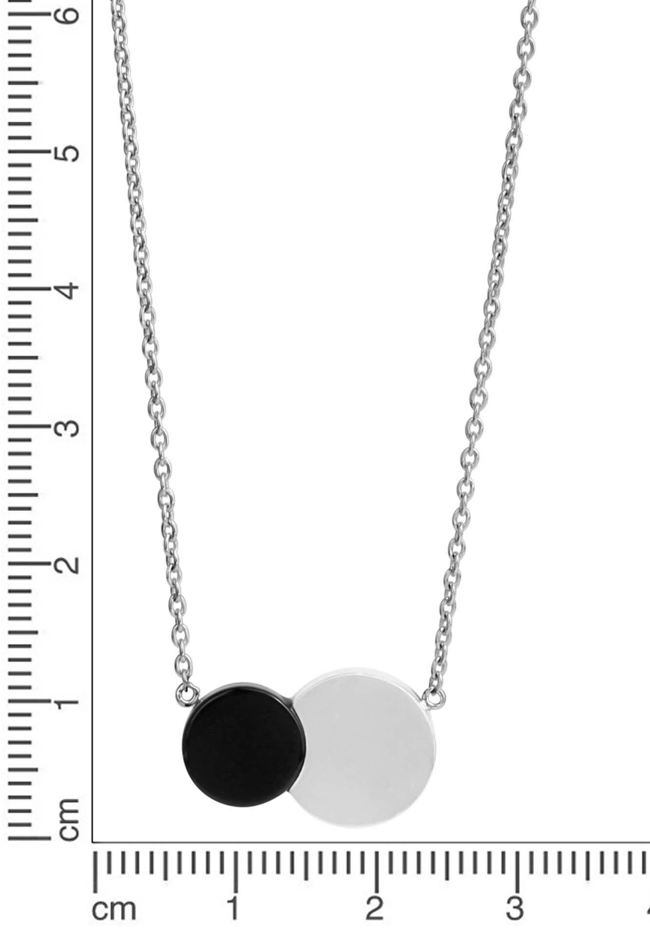 Firetti Ketting met hanger Sieraad cadeau zilver 925 halssieraad halsketting ankerkette cirkels