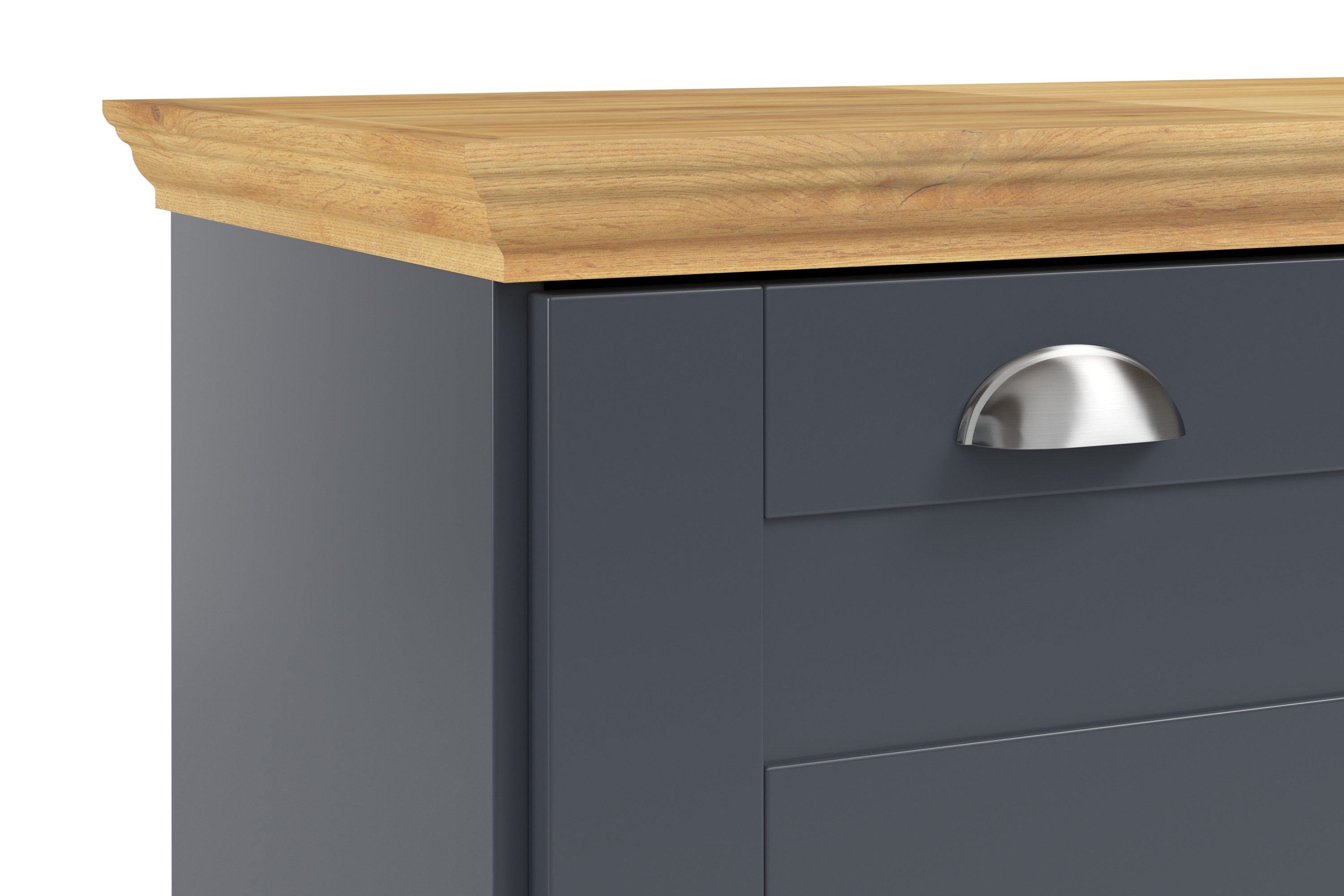 Home affaire Kast Motala met 3 lades, breedte 75 cm, hoogte 80 cm