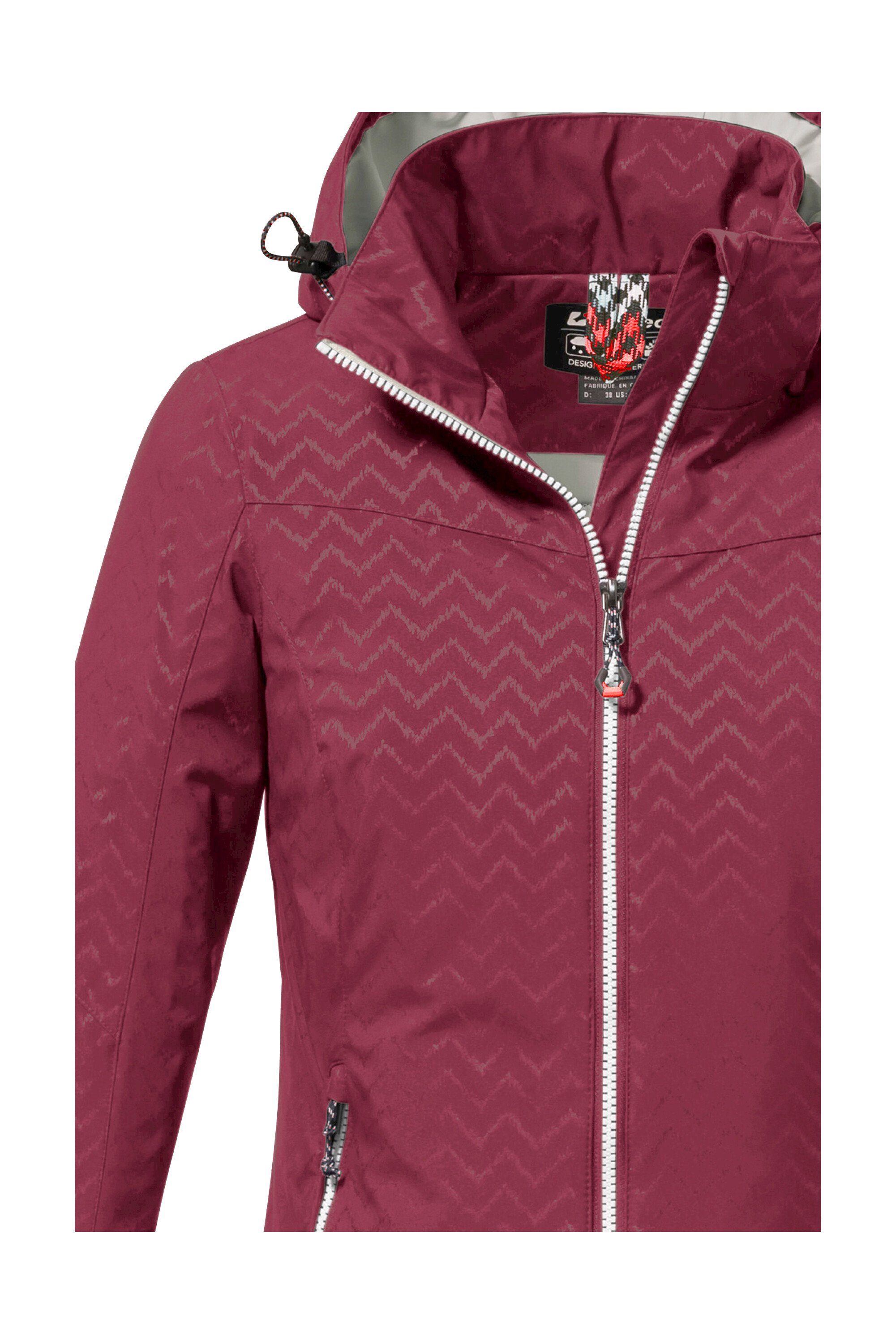 Killtec Softshell-jack KOS 176 WMN SFTSHLL JCKT Waterafstotende, ademende softshelljack met all over-print