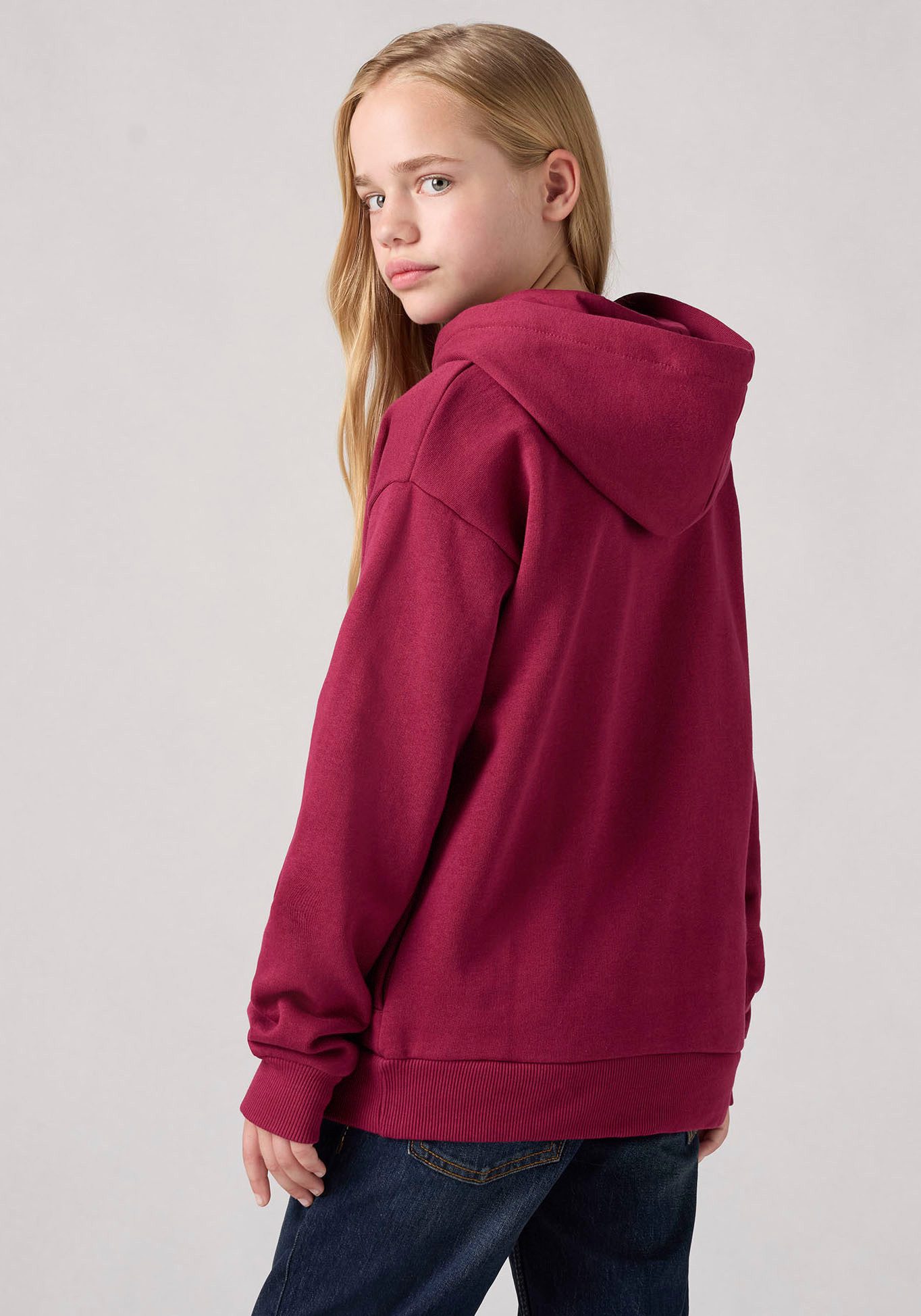 Levi's Kidswear Hoodie met zijzakken voor meisjes