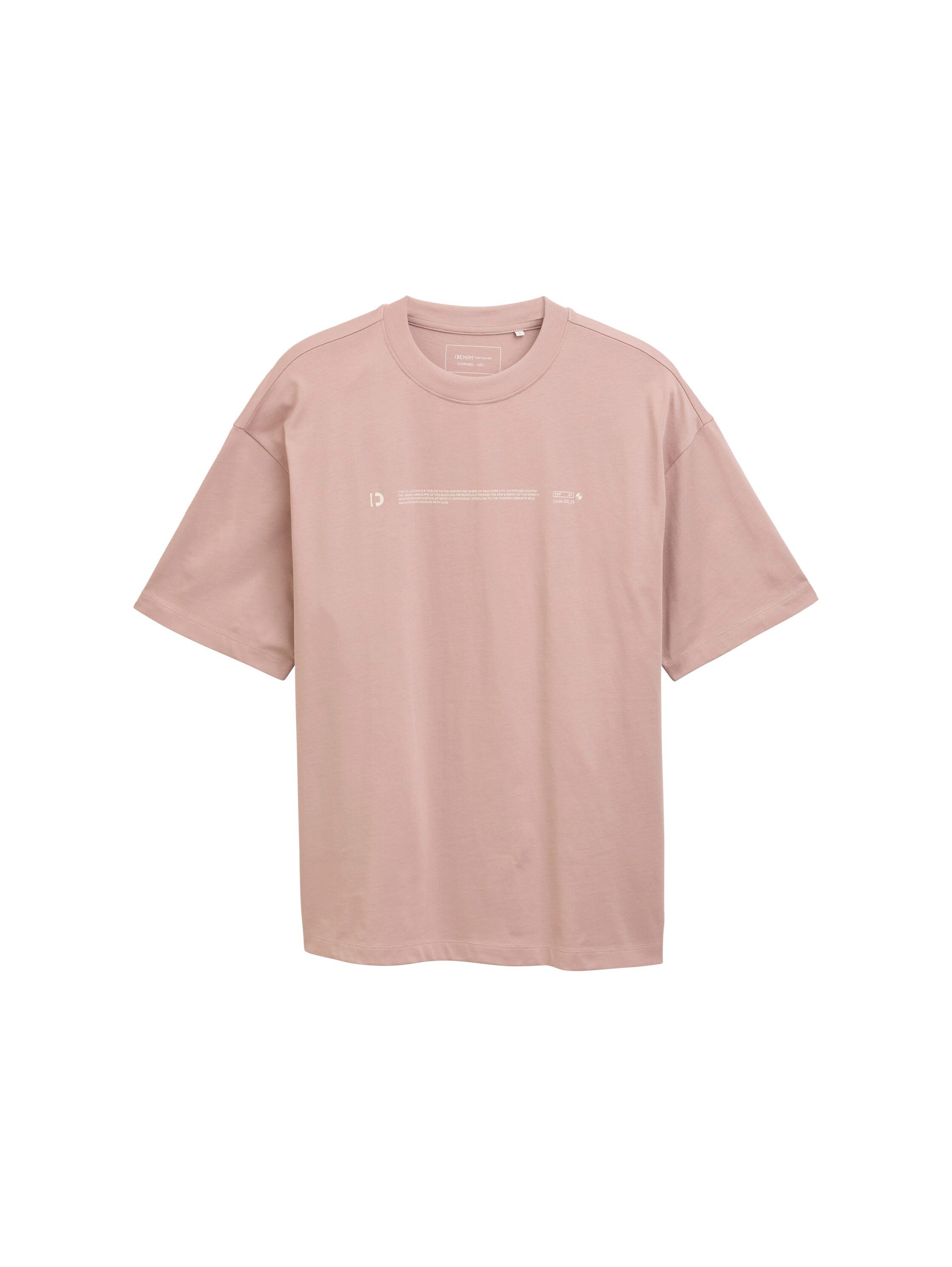 Tom Tailor Denim T-shirt met belettering