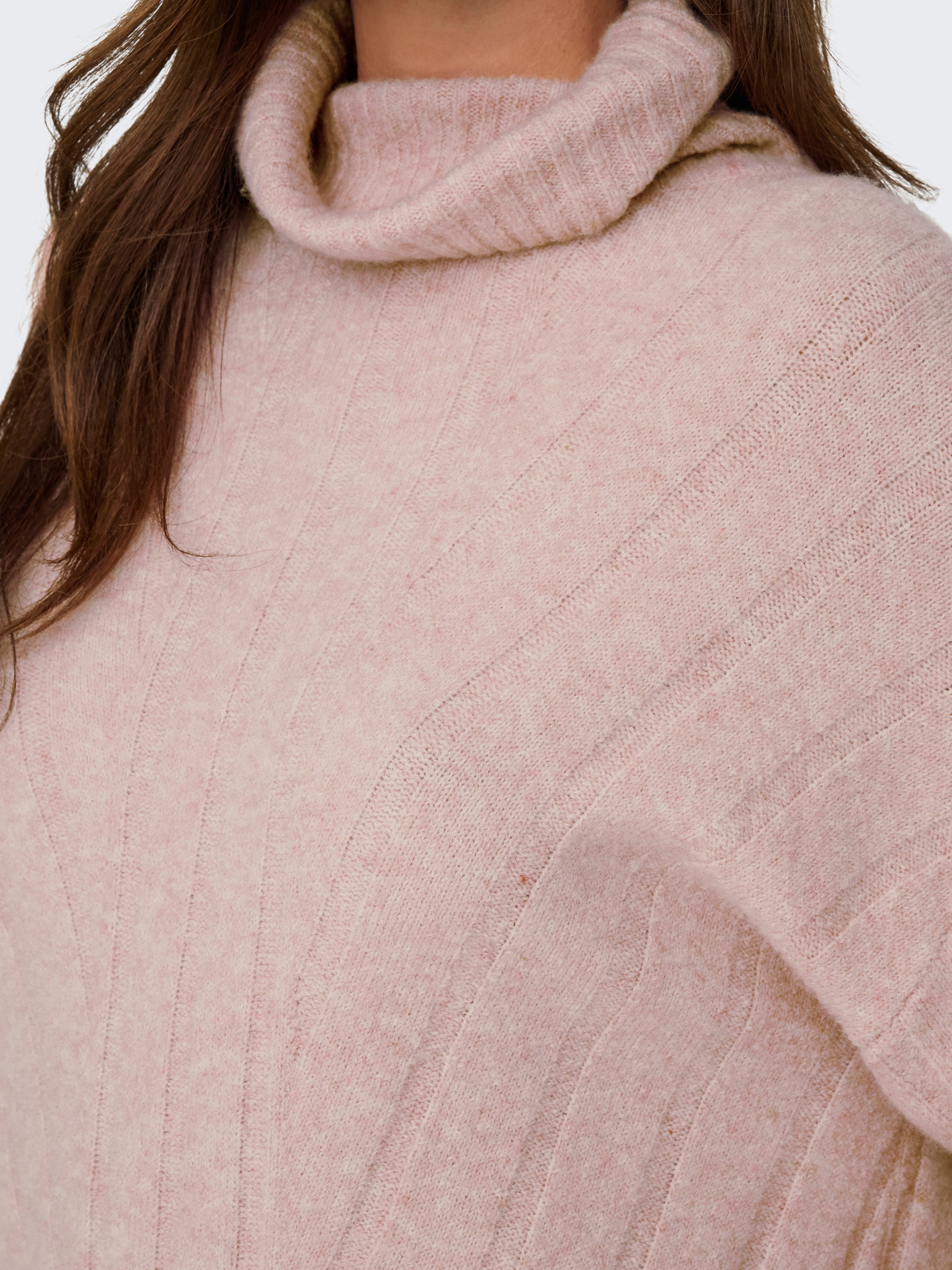 Only Coltrui ONLJEANETT LIFE L S RIB ROLLNECK CC KNT