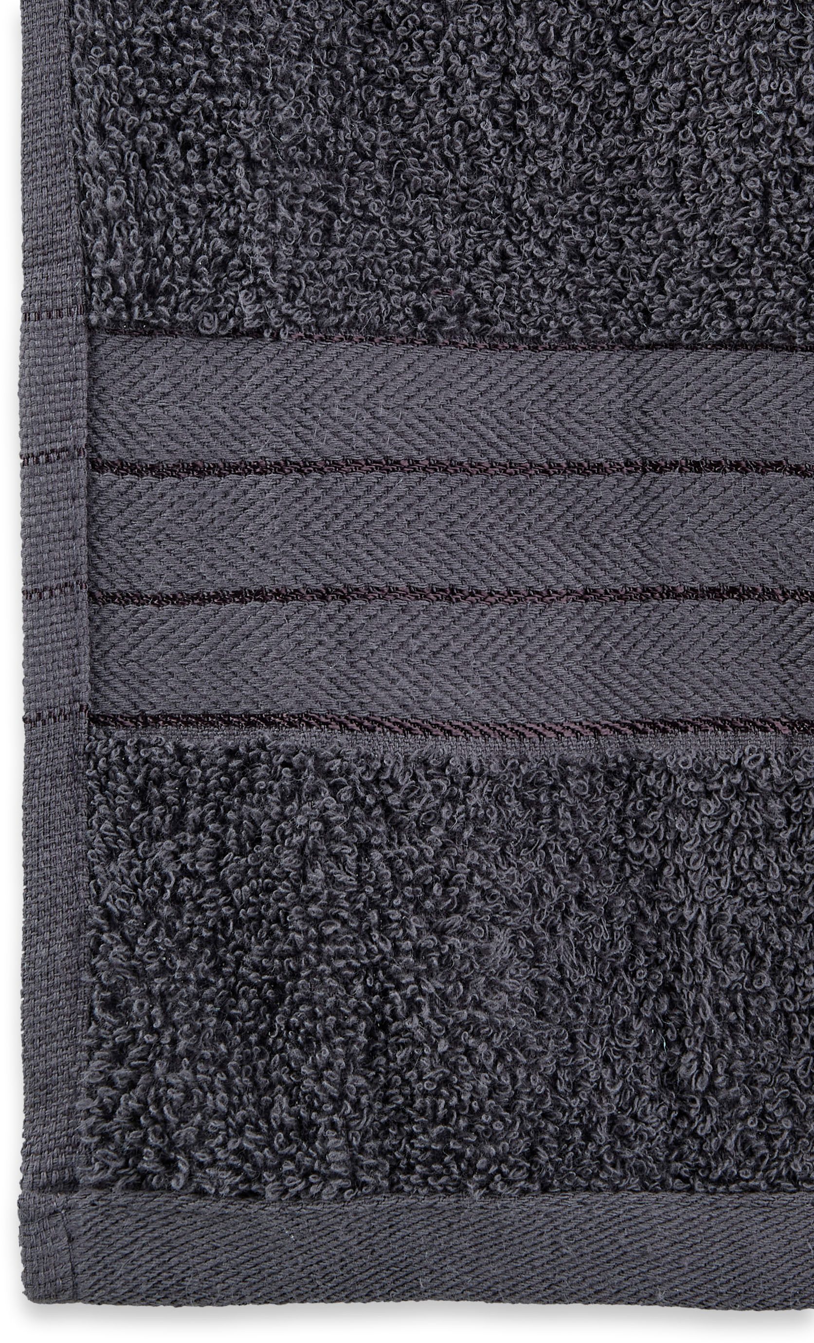 good morning Handdoeken Uni Good Morning Katoen, walkfrottee, bies, 500 GSM, effen, zonder ophangbeugel (4 stuks)