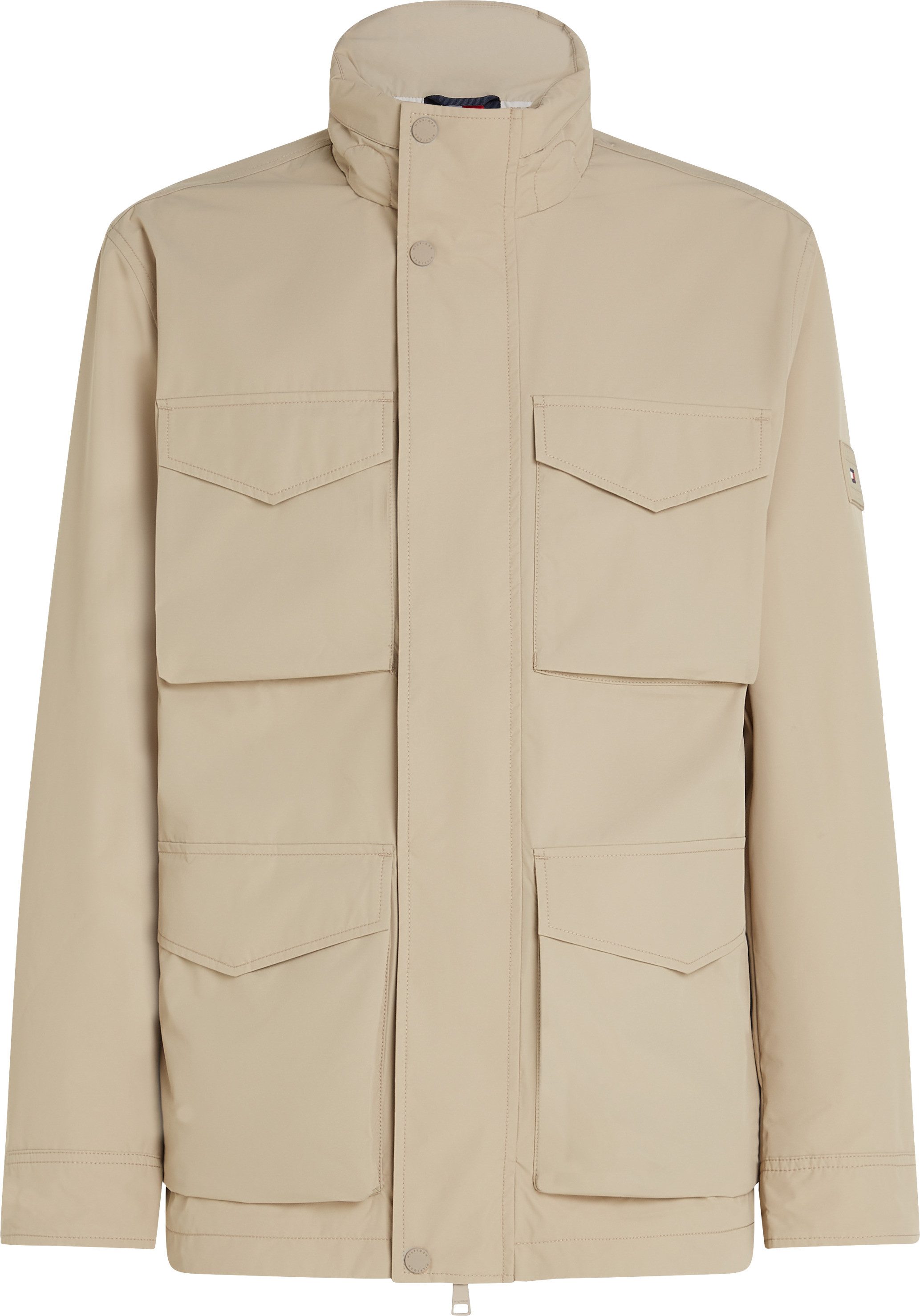 Tommy Hilfiger Field-jacket PACKABLE FIELD JACKET Capuchon op te bergen in de kraag