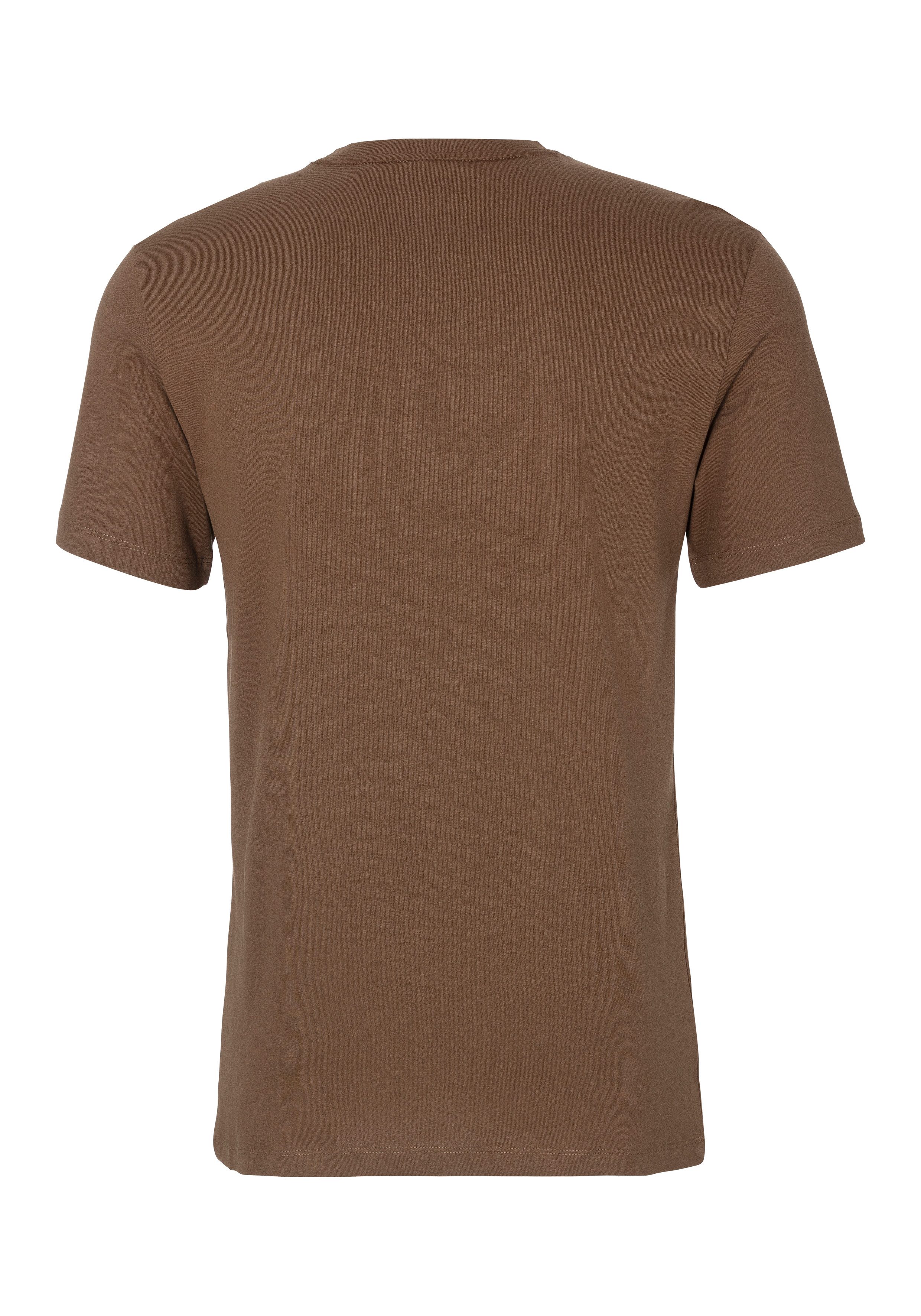 Boss Orange T-shirt Tales met boss-borduursel op de borst