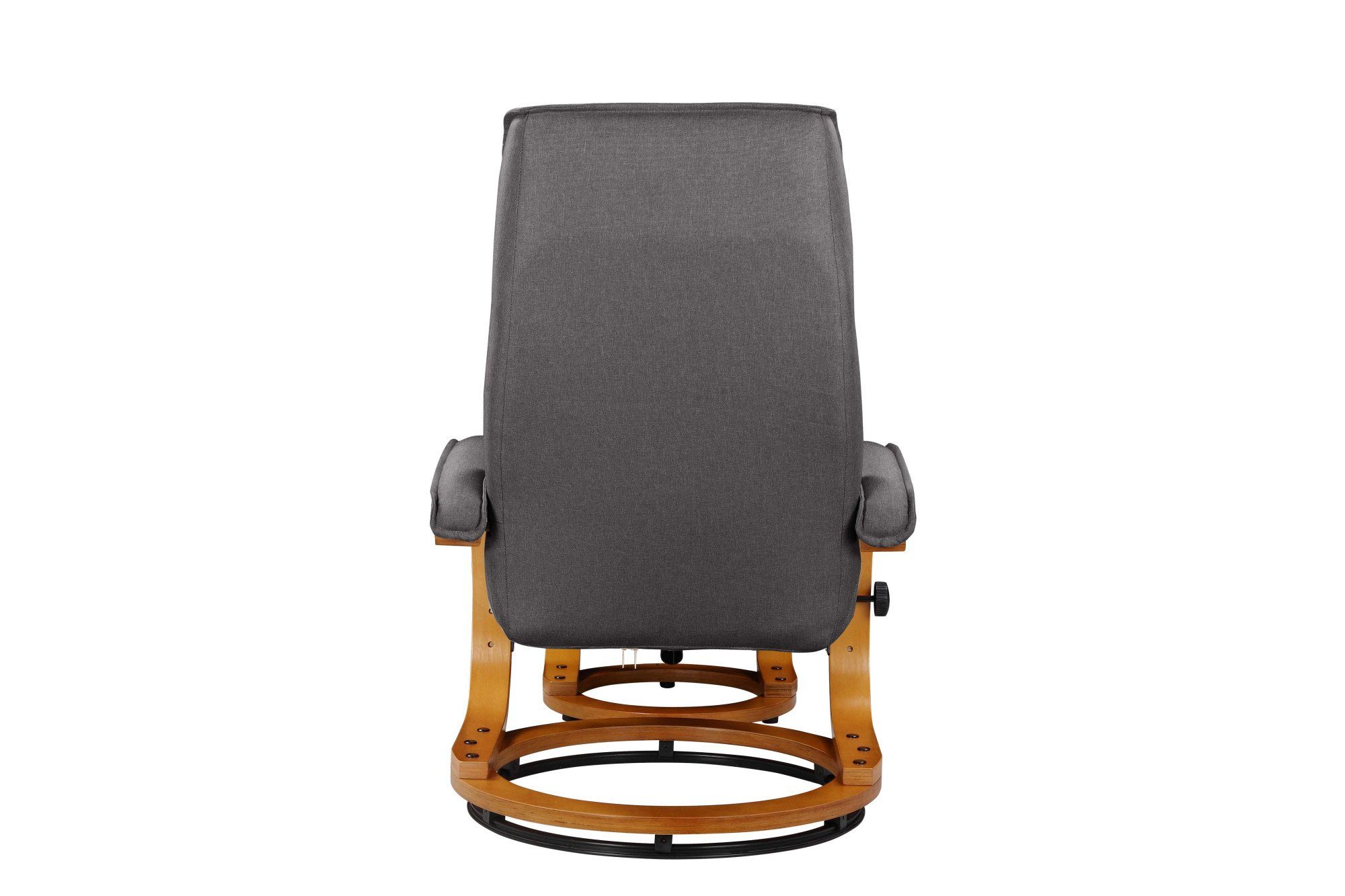 Home affaire Relaxfauteuil Paris TV-fauteuil, fauteuil met poef, woonkamer, handmatige slaapfunctie (set, 2 stuks)