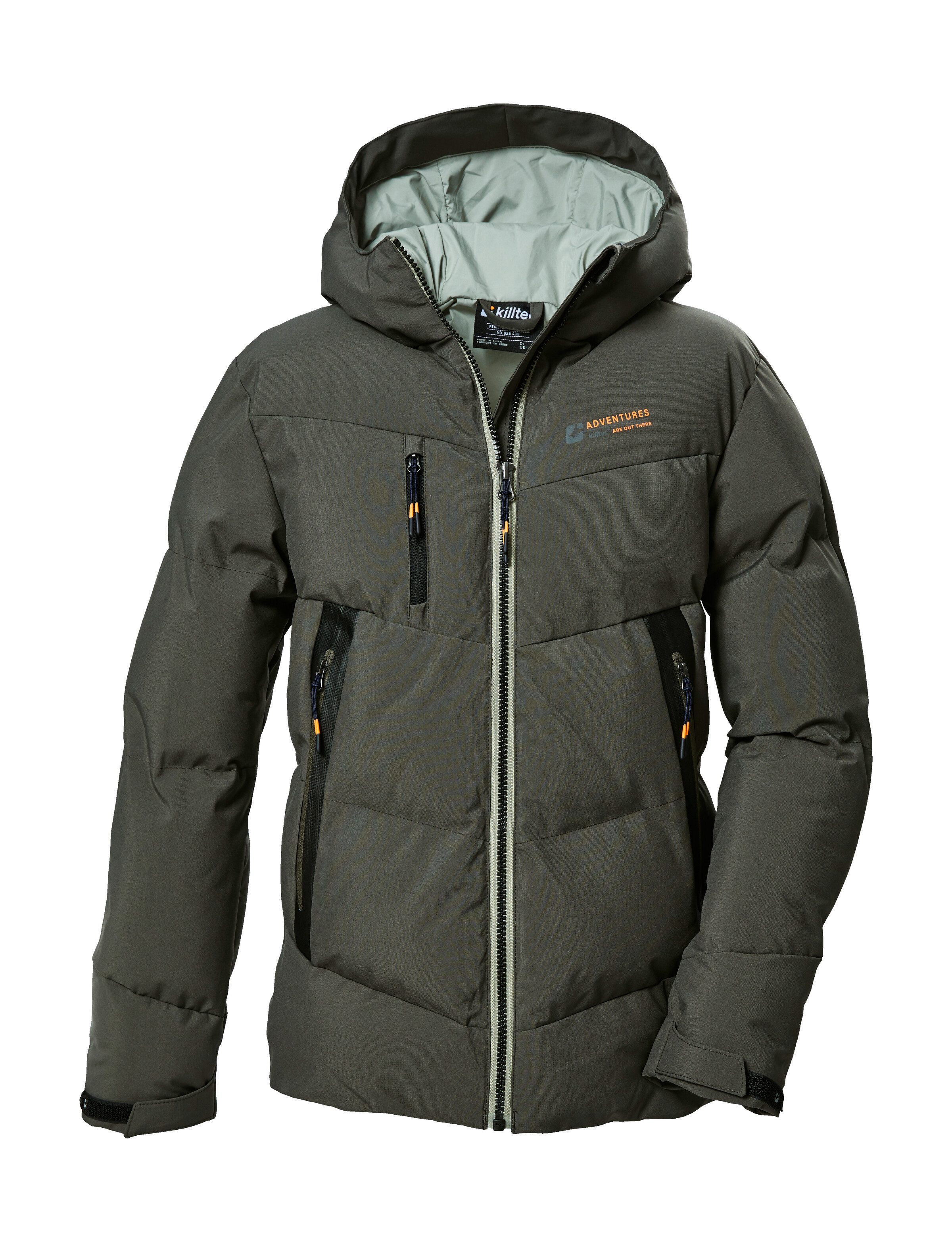 Killtec Gewatteerde jas KOW 374 BYS QLTD JCKT kinderen outdoorjassen maat 140 groen