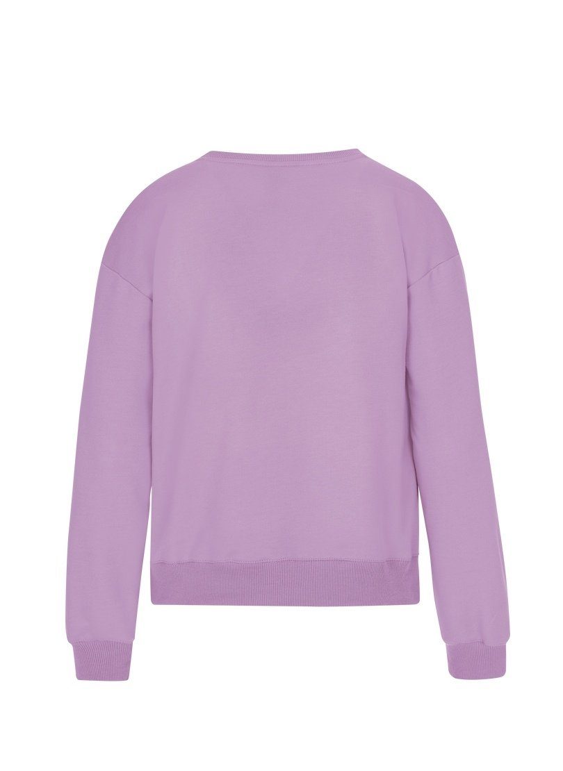 Trigema Sweatshirt TRIGEMA dun sweatshirt
