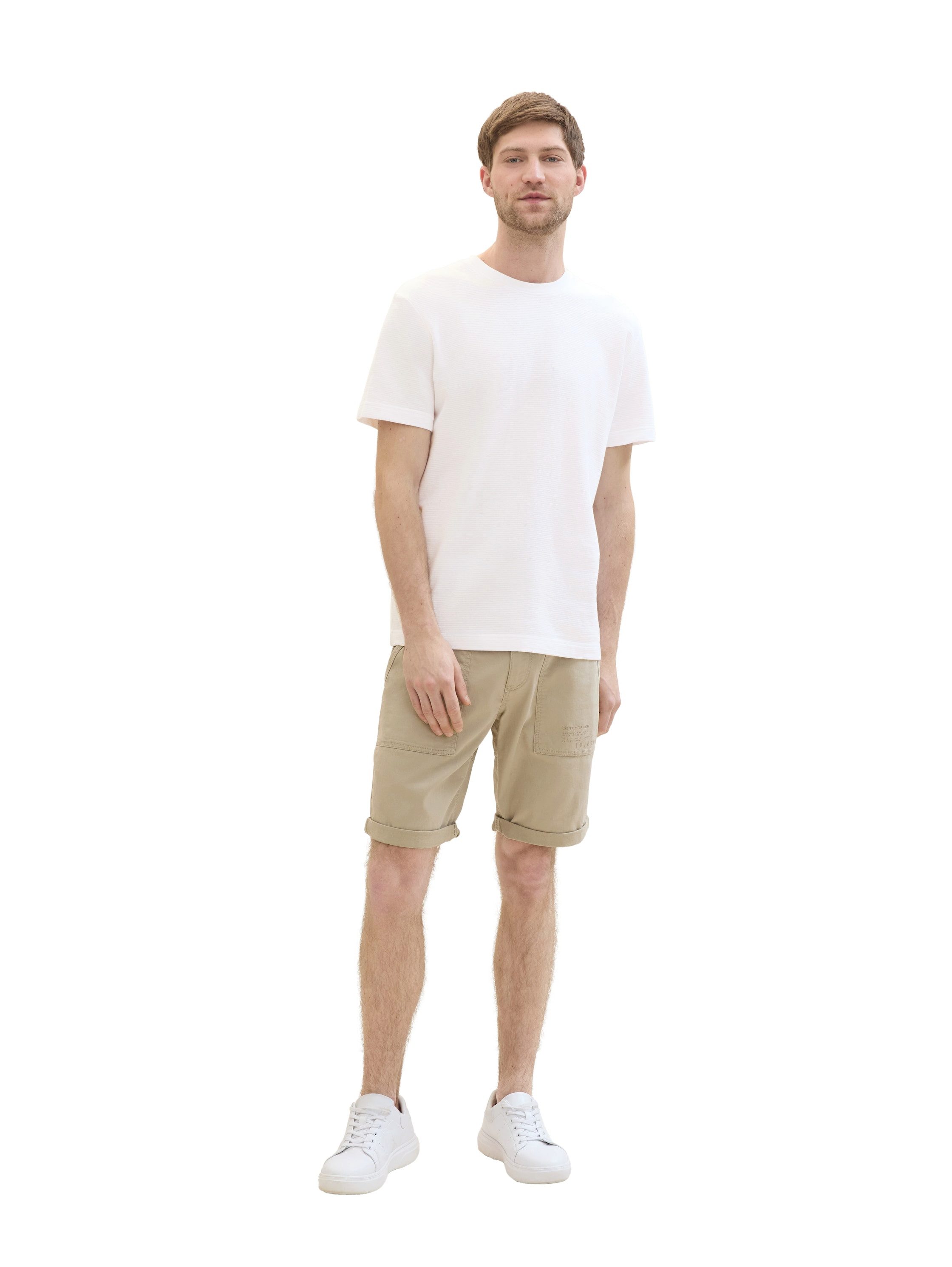Tom Tailor Bermuda met utility details