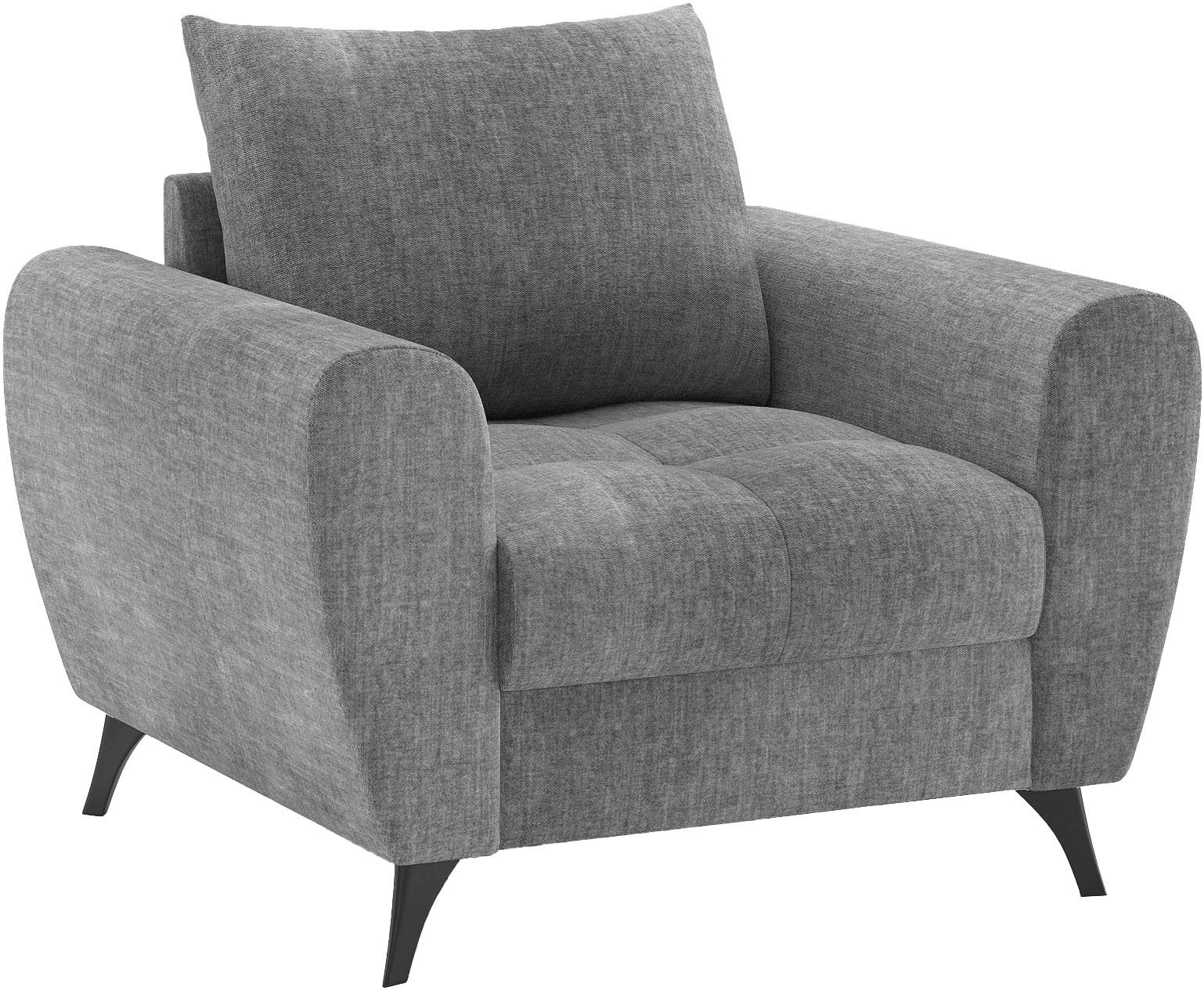 Mr. Couch Fauteuil Blackburn II Passend bij de set, met koudschuimvering tot 140 kg belastbaar