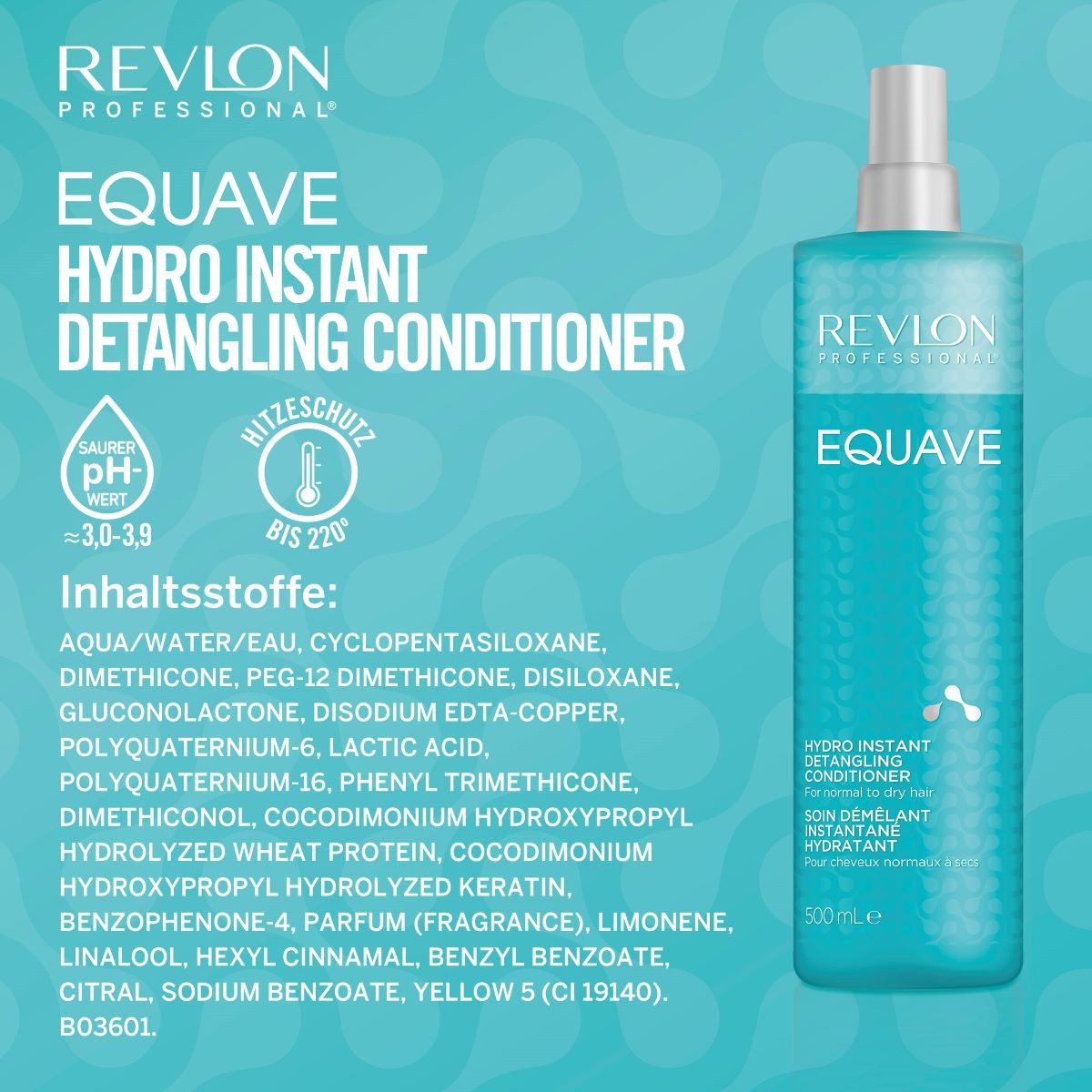 REVLON PROFESSIONAL Haarconditioner Leave-in verzorging Equave Hydro Instant Detangling Conditioner