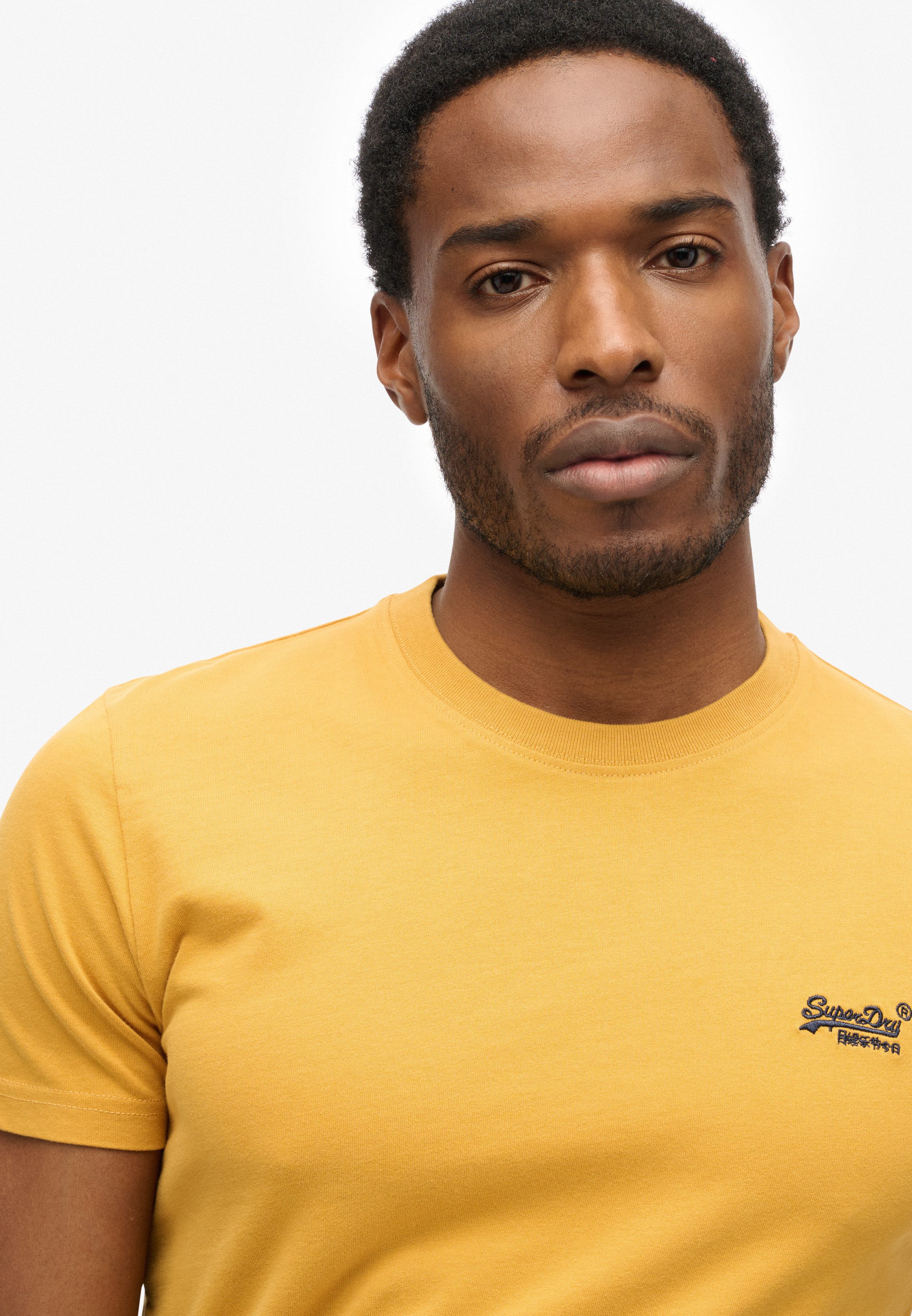 Superdry Shirt met ronde hals ESSENTIAL LOGO EMB TEE