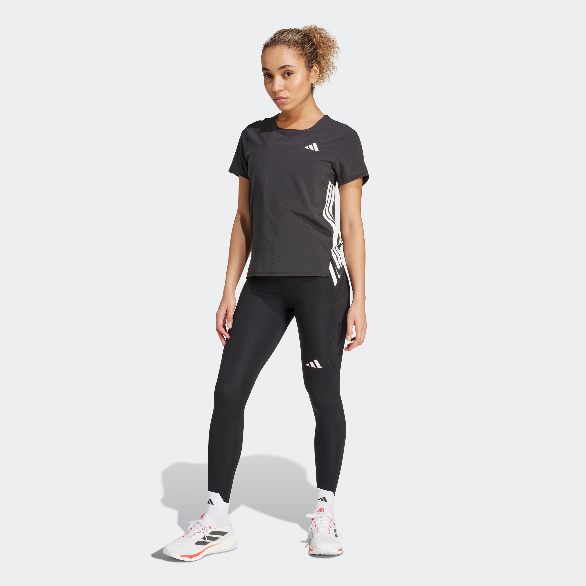 adidas Performance Runningtights Adizero 1/1 L W (1-delig)