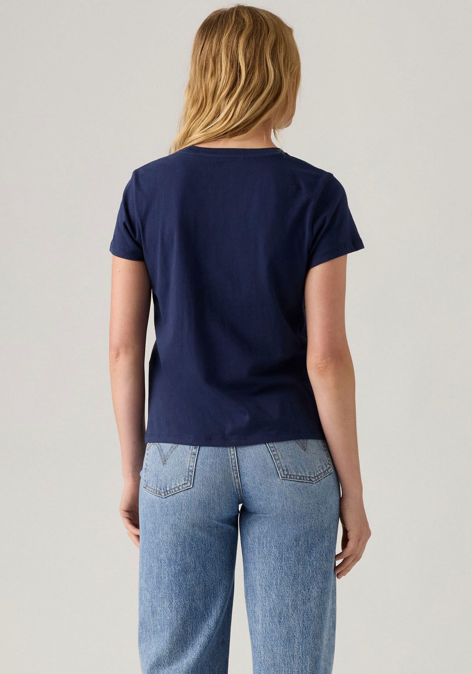 Levi's® T-shirt The Perfect Tee met batwing-logoprint