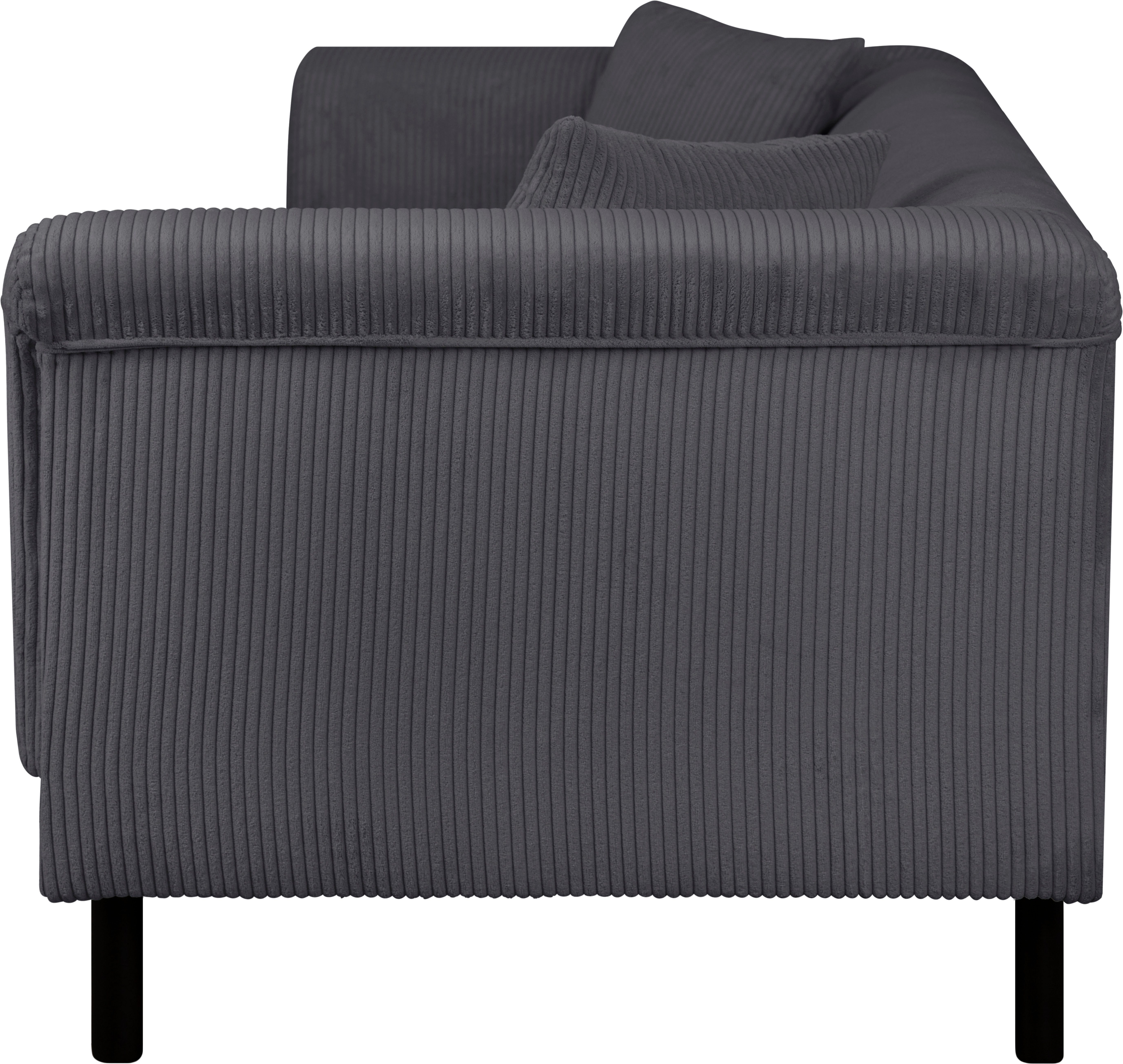 INOSIGN 3-zitsbank AGNIA BxDxH: 210x85x71 cm incl. sierkussens, ook in cord en bouclé