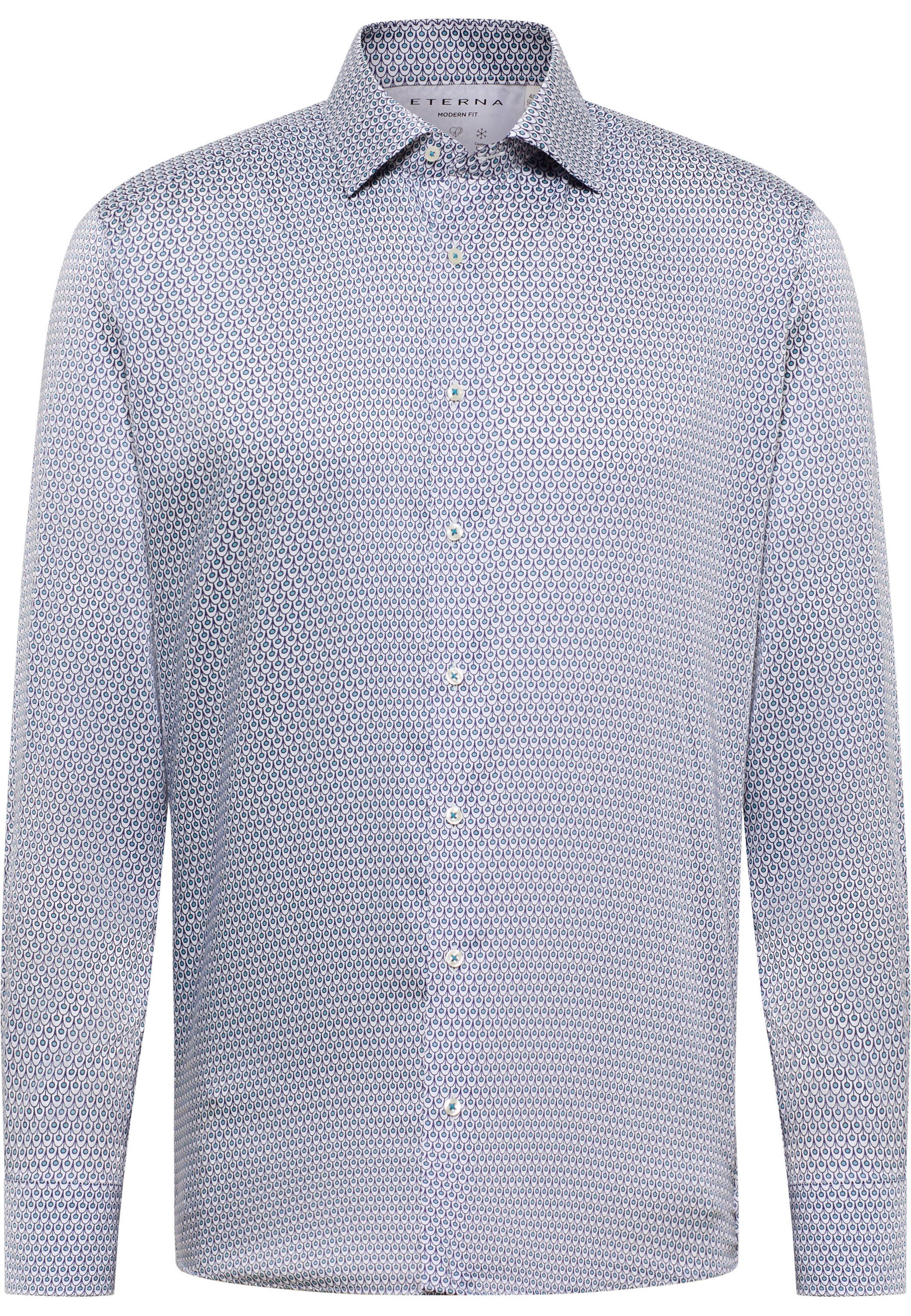 Eterna Overhemd met lange mouwen MODERN FIT EASY IRON (gemakkelijk te strijken)