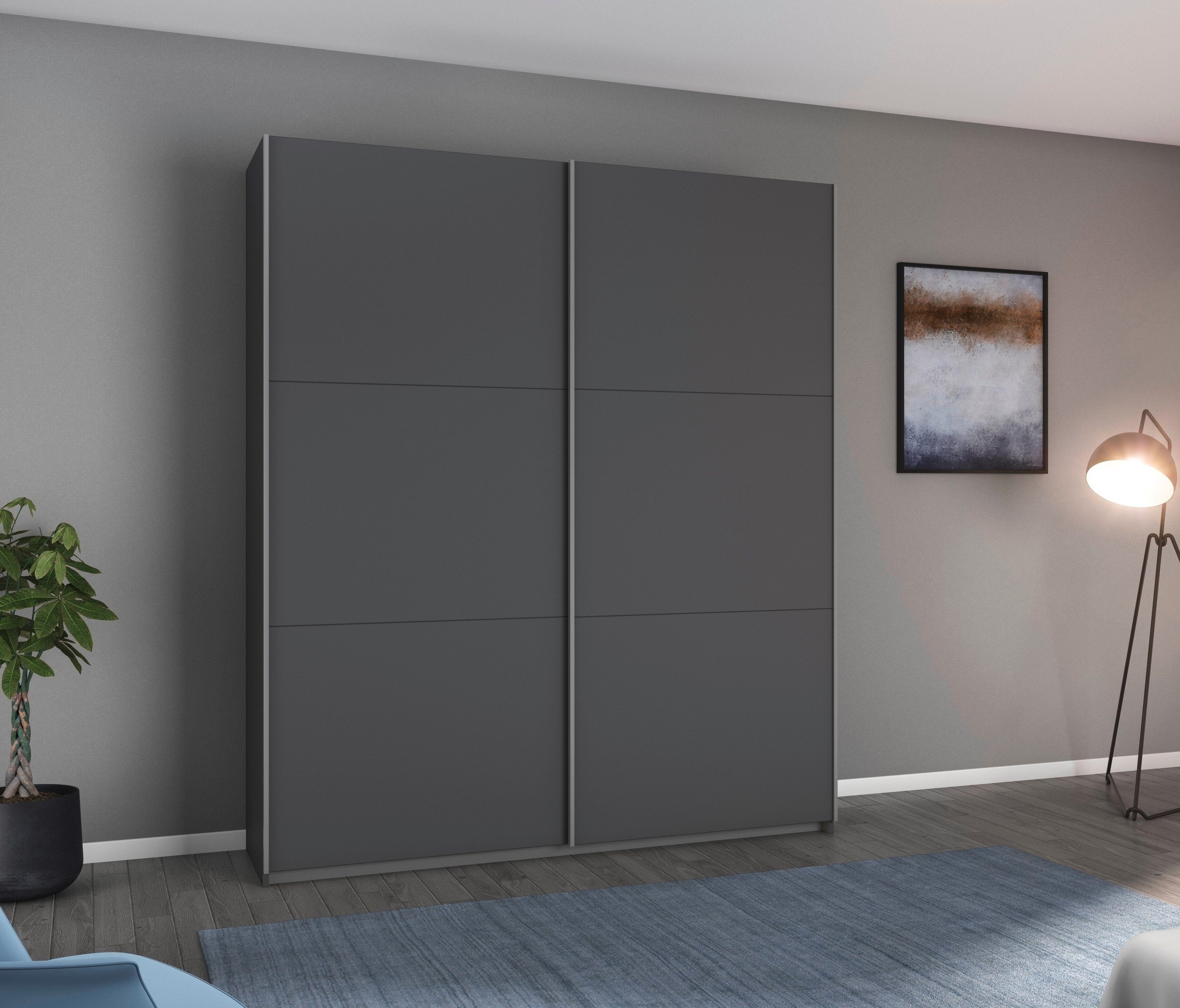 rauch Zweefdeurkast AURELIO kledingkast garderobe TOPSELLER OTTO´s CHOICE 3 verschillende uitrustingsvarianten handgrepen van metaal made in germany