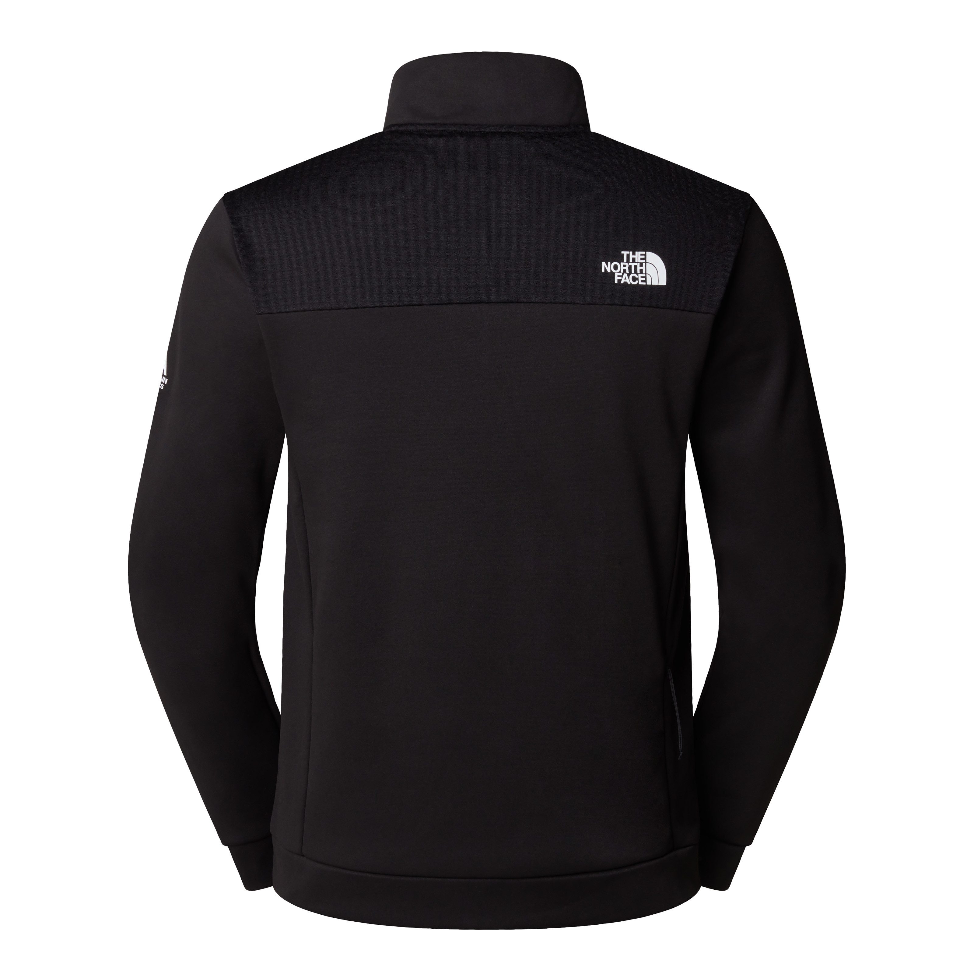 The North Face Sweatshirt Mountain Athletics fleece met 1/4 lange rits voor heren (1-delig)