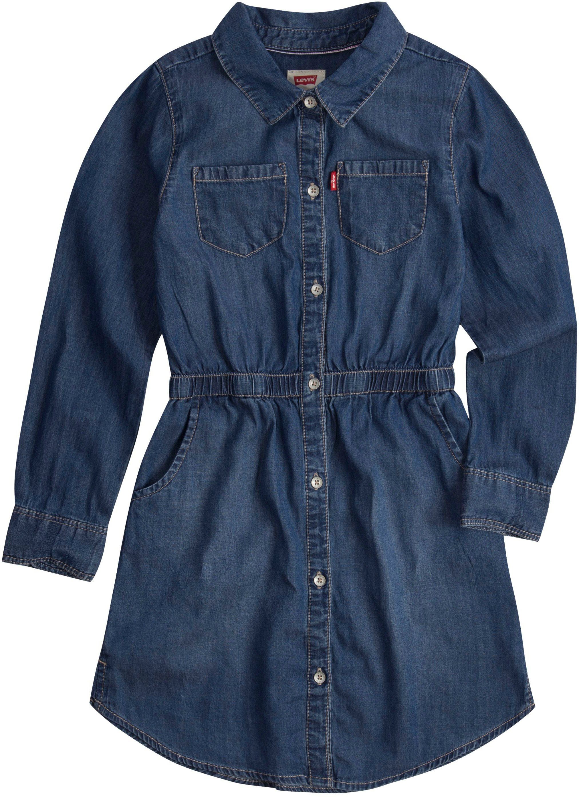 Levi's Kidswear Jeans jurk LVG FIT & FLARE DRESS