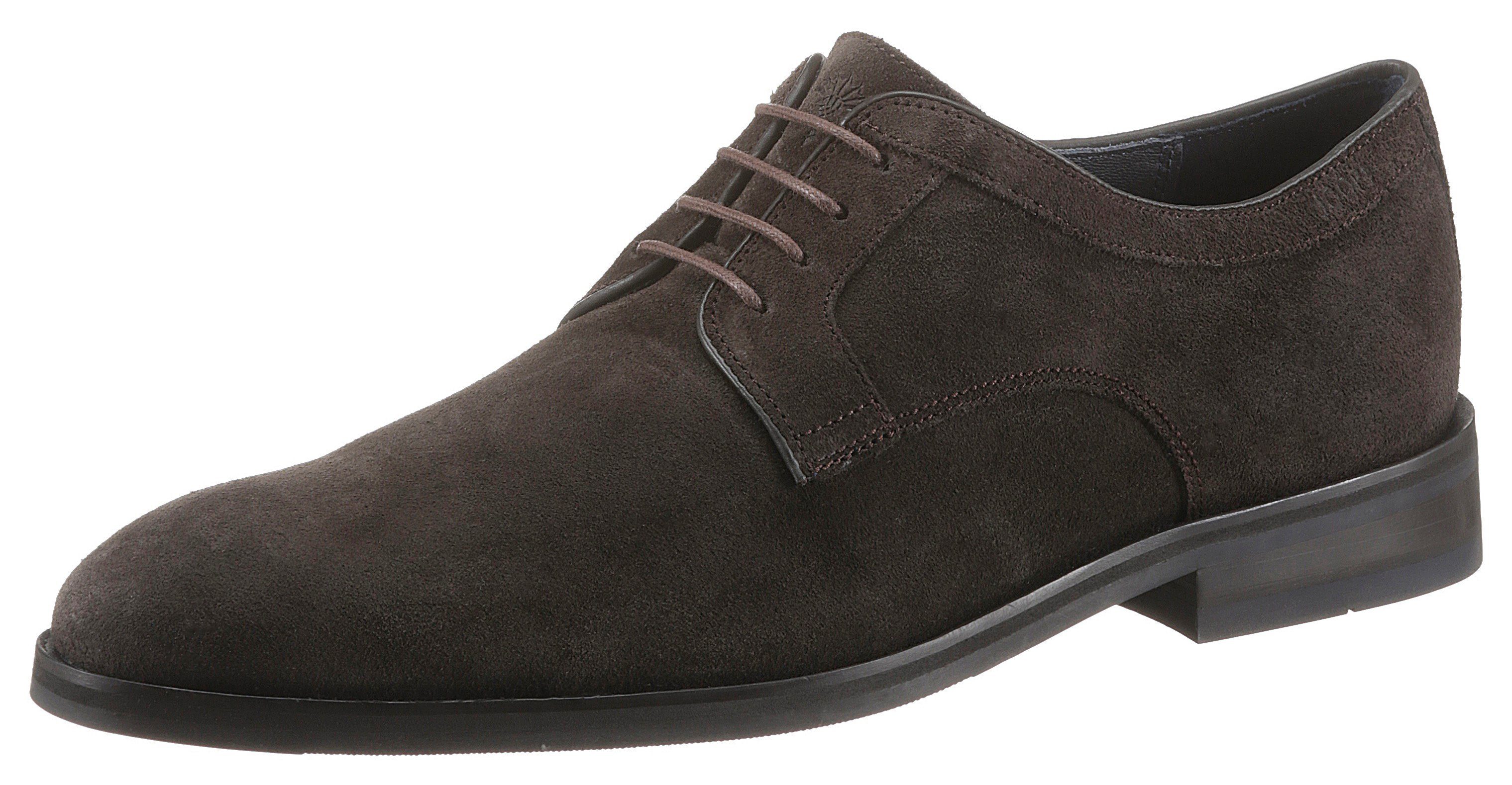 Joop! Veterschoenen Velluto kleitos veterschoen yc4 Business schoen, kostuum schoen in elegante uitstraling heren veterschoenen maat 43 bruin