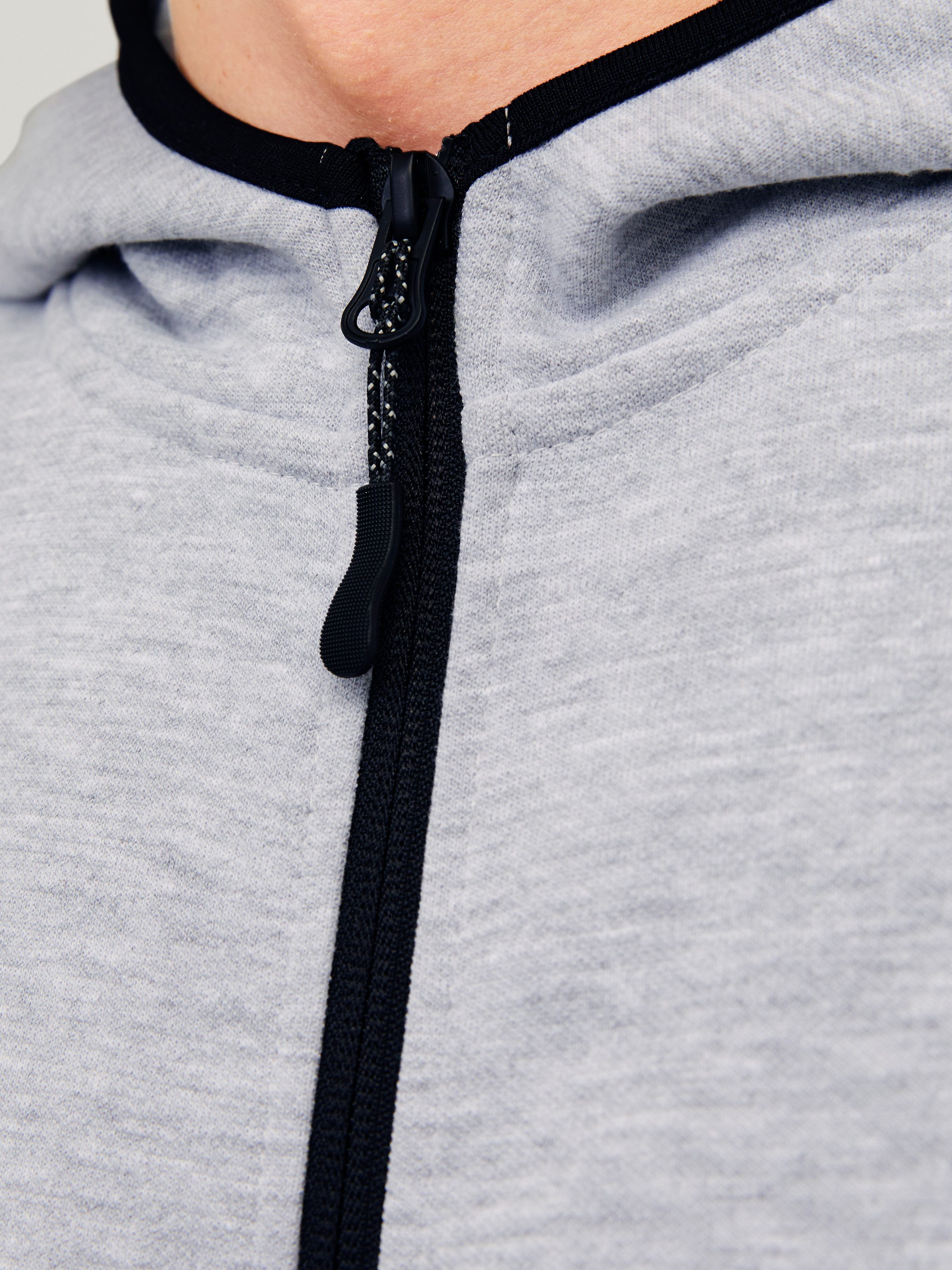Jack & Jones Sweatvest JCOFUSION SWEAT ZIP HOOD NOOS